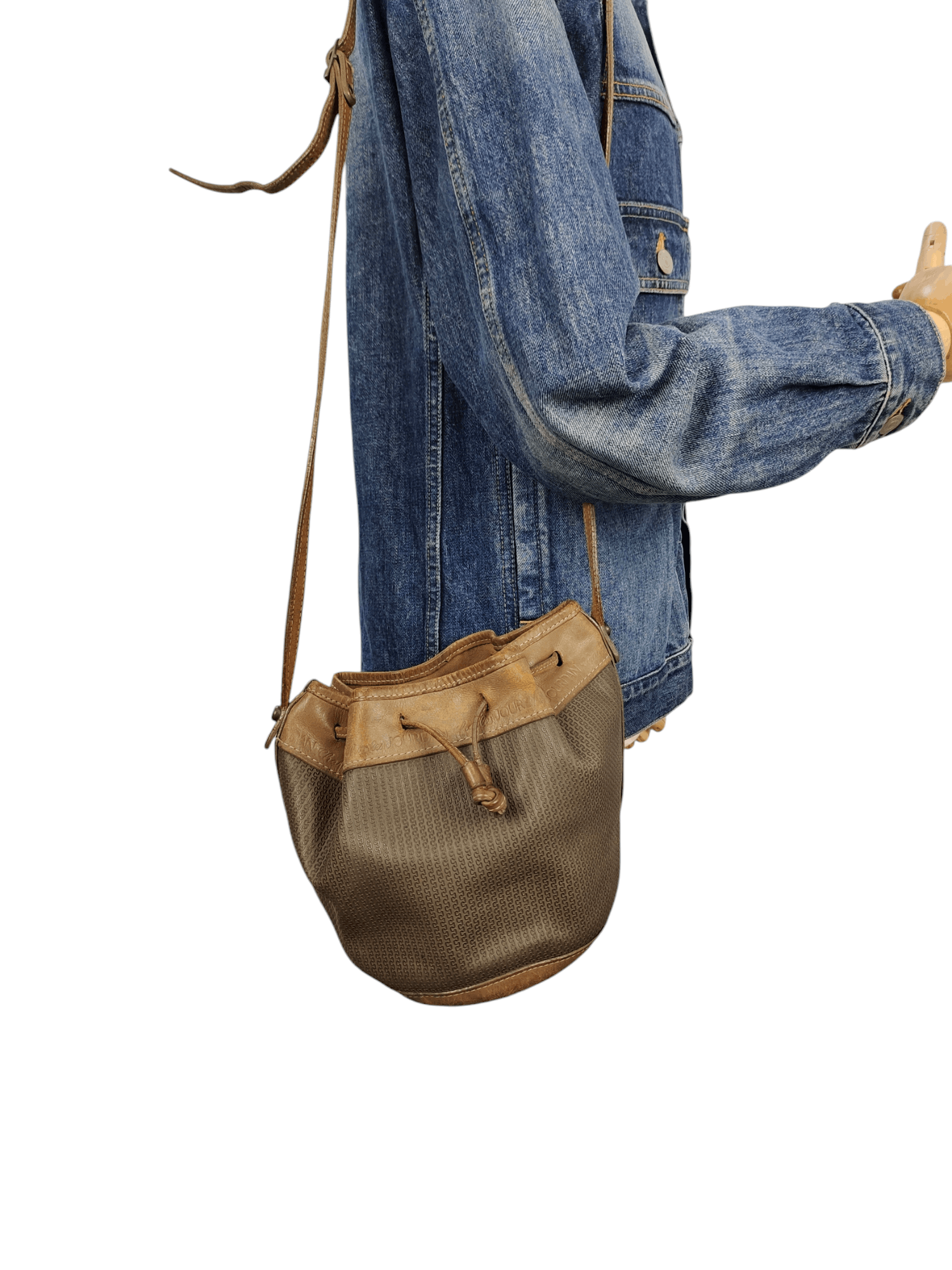 Charles Jourdan Vintage Charles Jourdan Patina Leather Bucket Mini Bag Size ONE SIZE - 1 Thumbnail