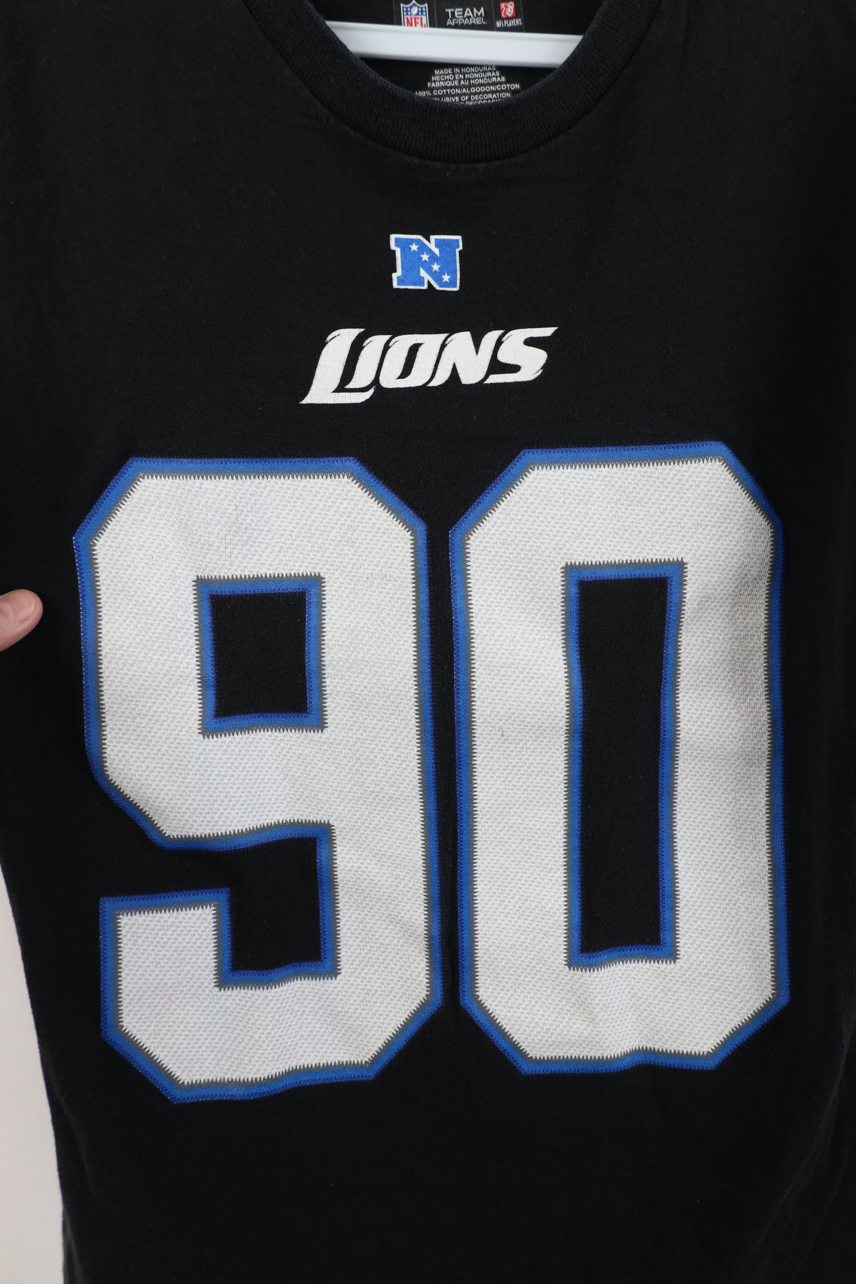 Vintage Vintage Y2K NFL Suh Detroit Lions Football Jersey T-Shirt Size US S / EU 44-46 / 1 - 5 Thumbnail