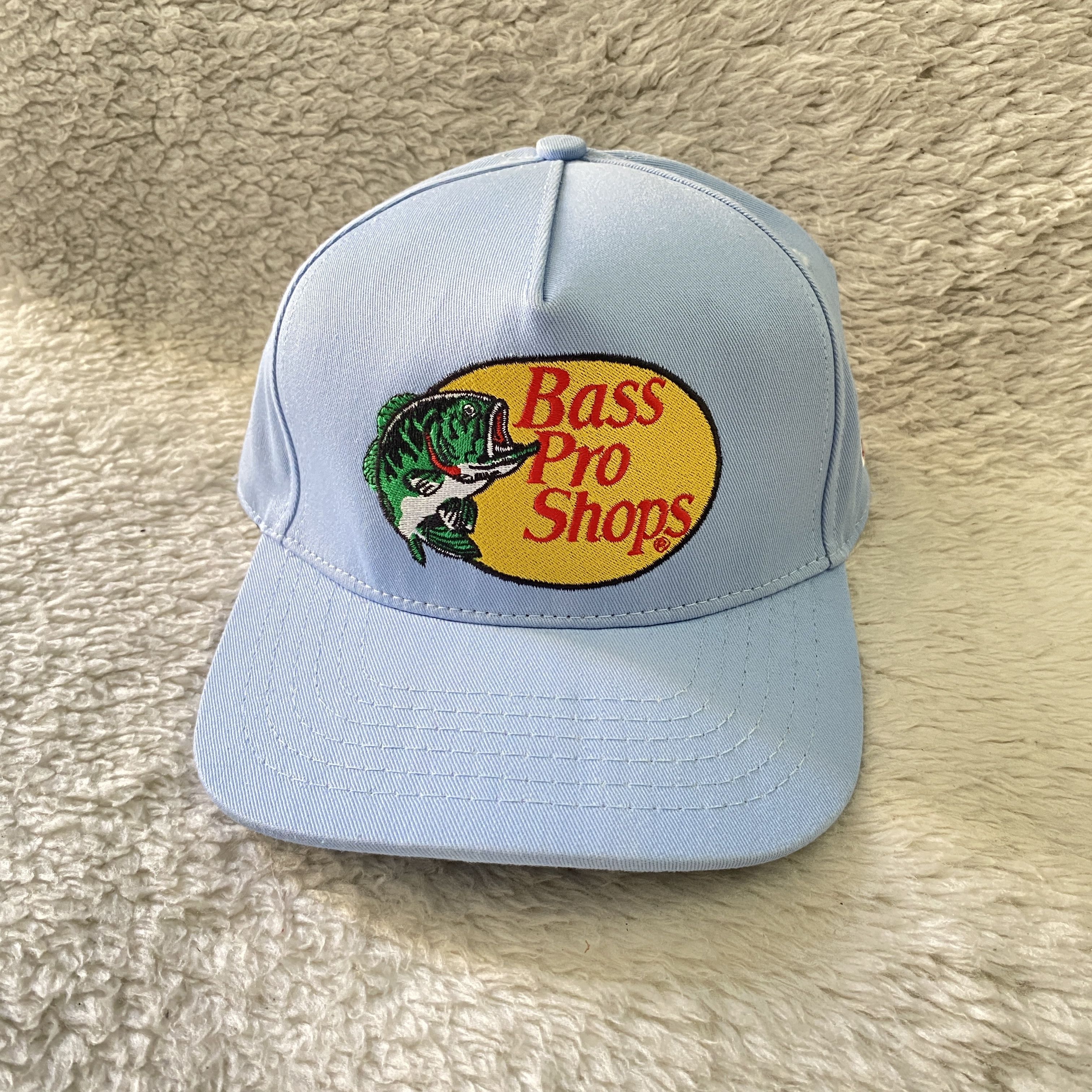 Bass Pro Shops Bass Pro Shops Blue Trucker Hat – Snapback Fishing Cap Size ONE SIZE - 1 Thumbnail