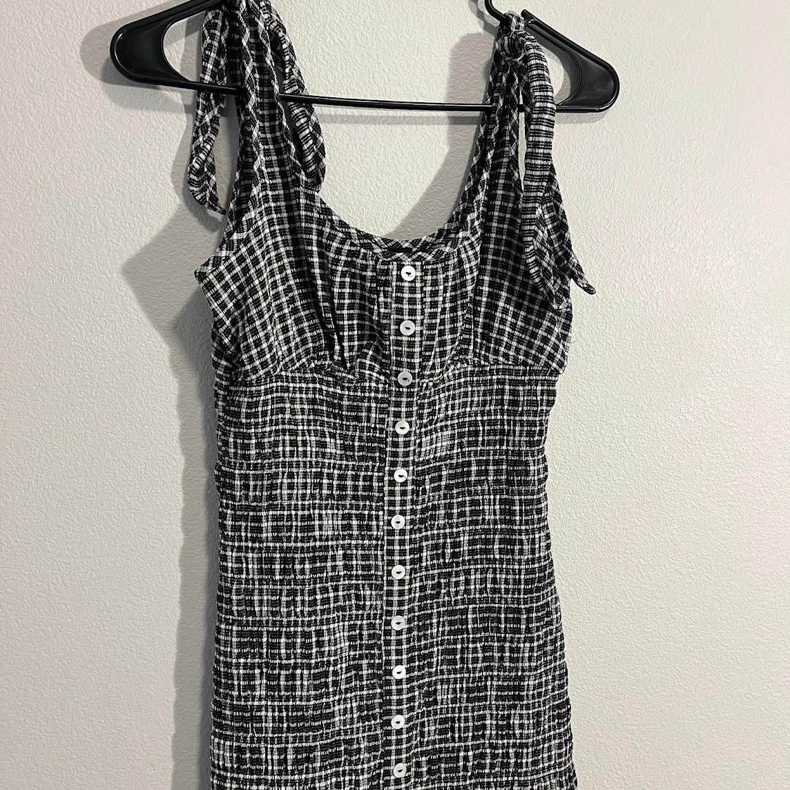 Other Emory Park Gingham Button Through Mini Dress - Medium Size M / US 6-8 / IT 42-44 - 3 Thumbnail