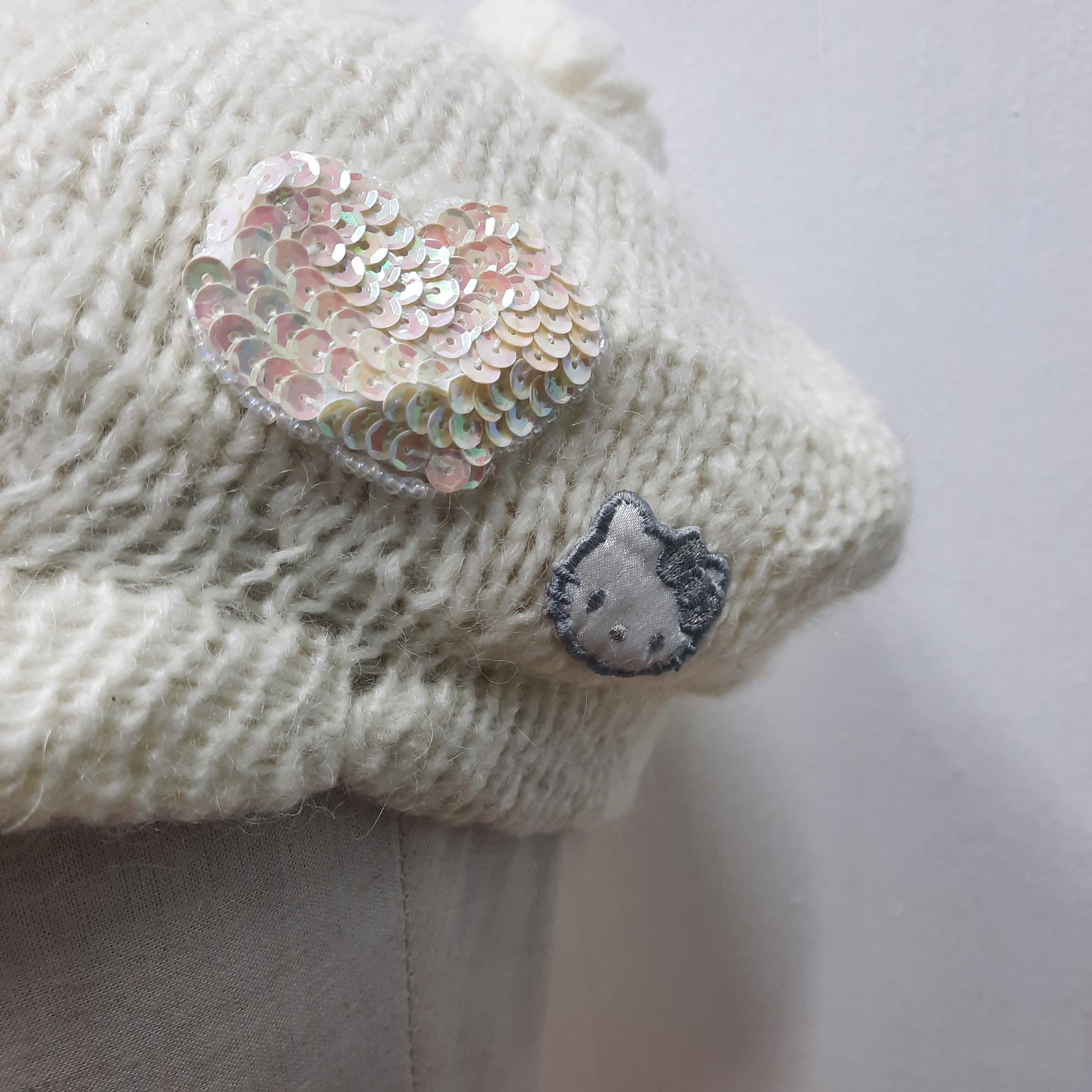 Japanese Brand 🌟 Vintage 2003 hello kitty anime beanie cap Size ONE SIZE - 4 Thumbnail