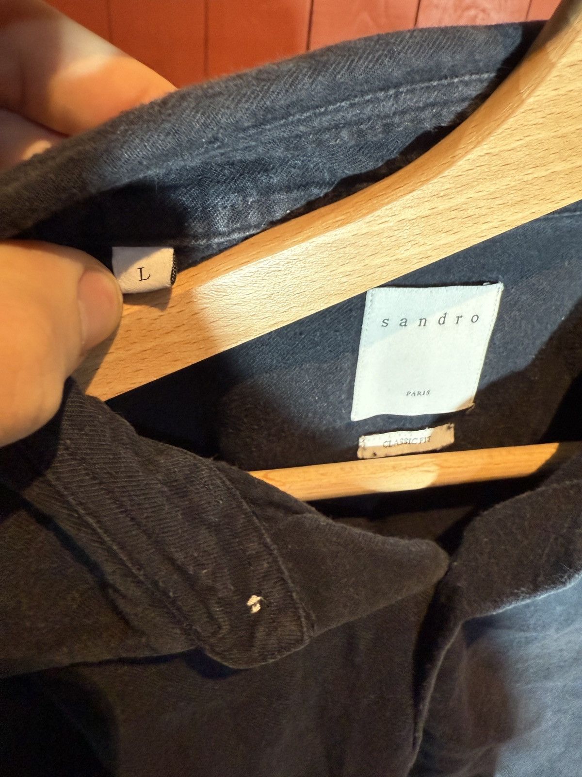 Sandro Sandro shirt Size US L / EU 52-54 / 3 - 4 Thumbnail