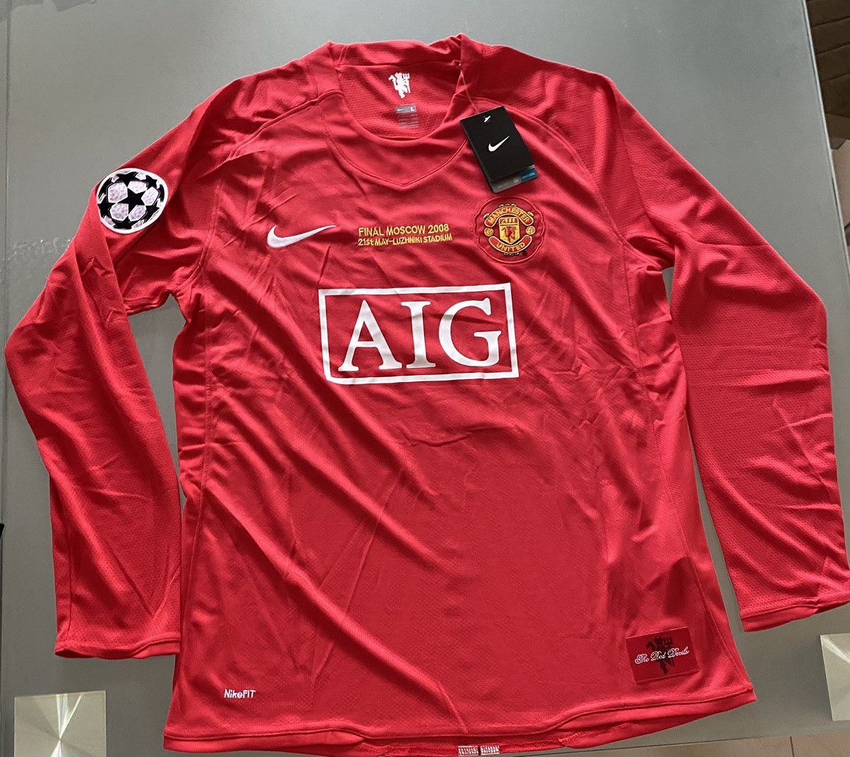 cristiano ronaldo man u jersey