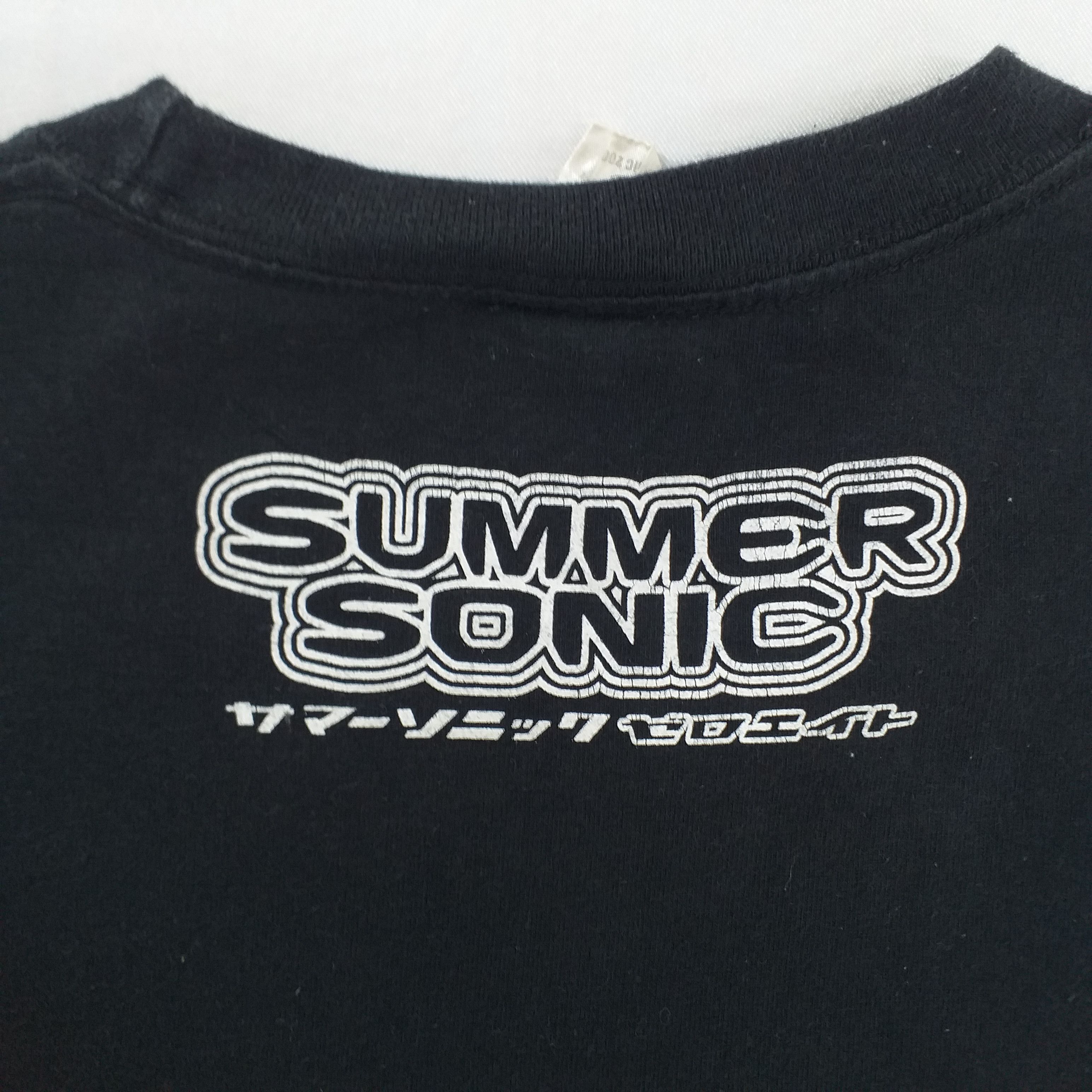 Band Tees Vintage Summer Sonic Japan Rock Concert Medium Tshirt -F030 Size US M / EU 48-50 / 2 - 6 Thumbnail