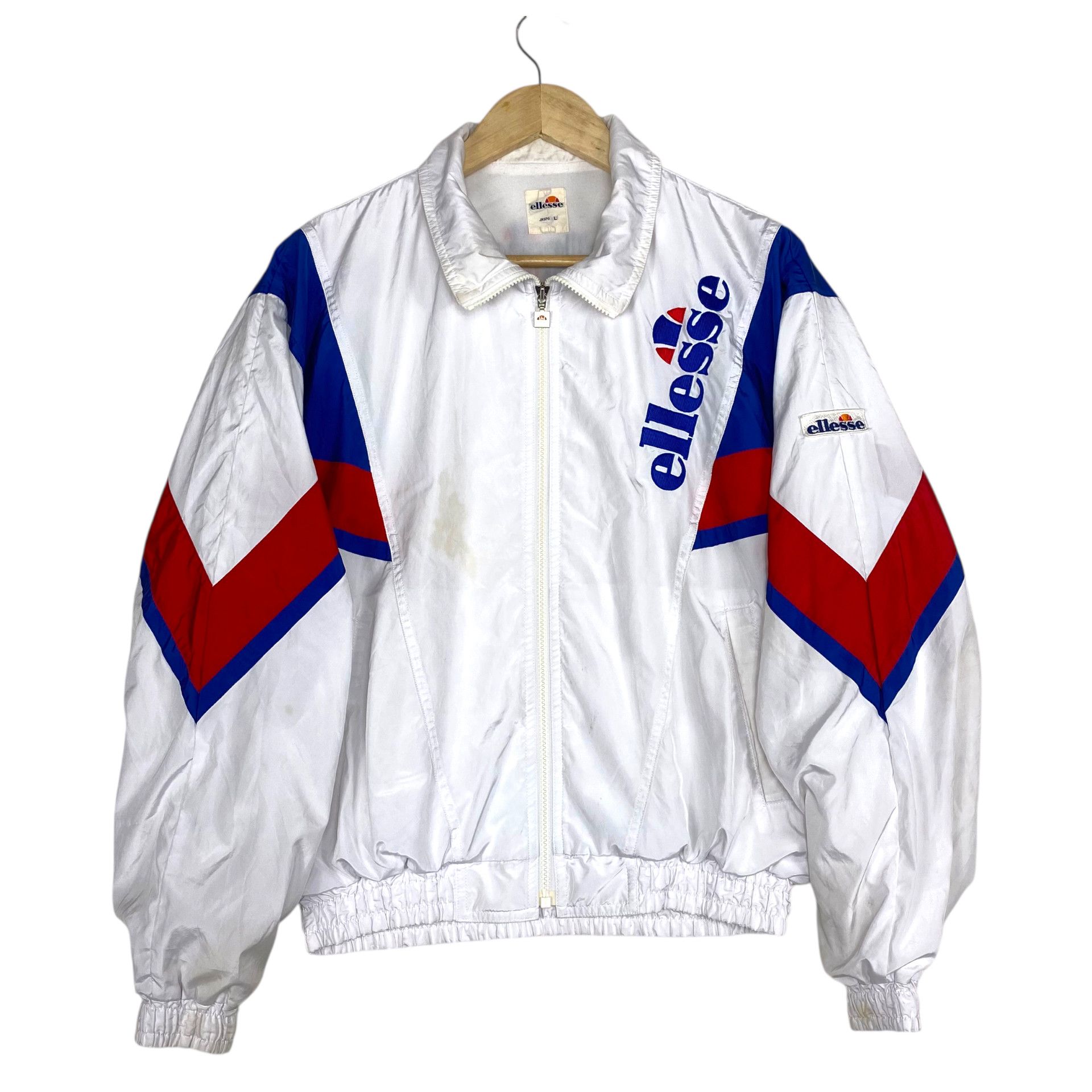 Ellesse 💥 90s ELLESSE PERUGIA ITALIA SPORT ZIPPER JACKET Size US M / EU 48-50 / 2 - 3 Thumbnail