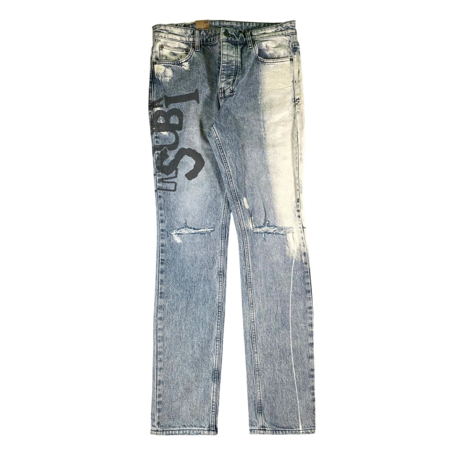 Ksubi Ksubi Bleach Wash Jeans Size US 33 - 1 Thumbnail