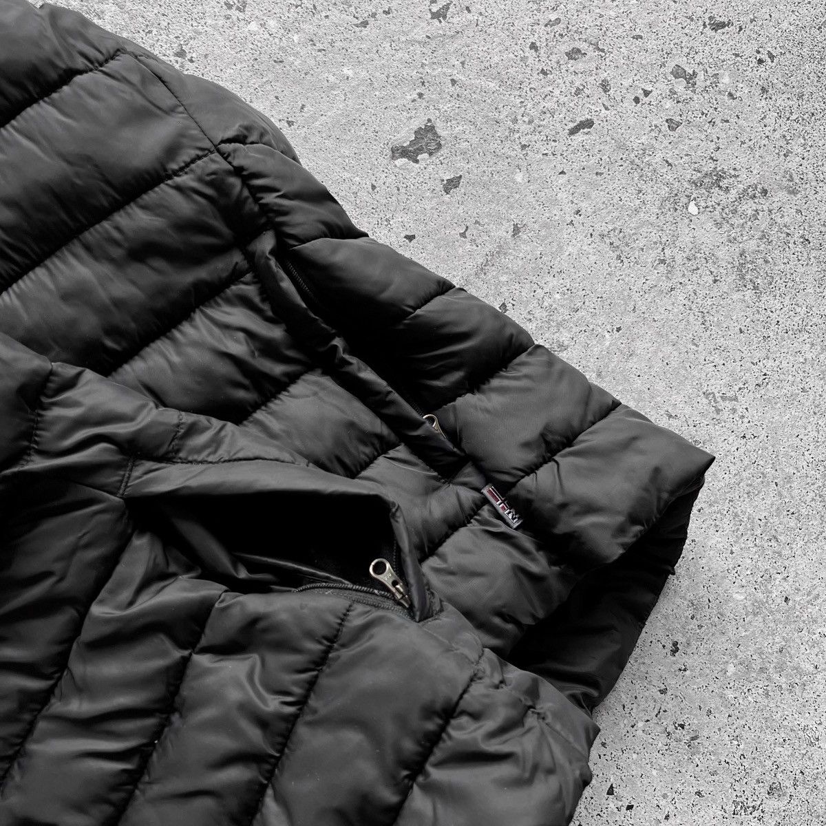 Napapijri Napapijri Women Black Full Zip Padded Quilted Jacket Pockets Size M / US 6-8 / IT 42-44 - 5 Thumbnail