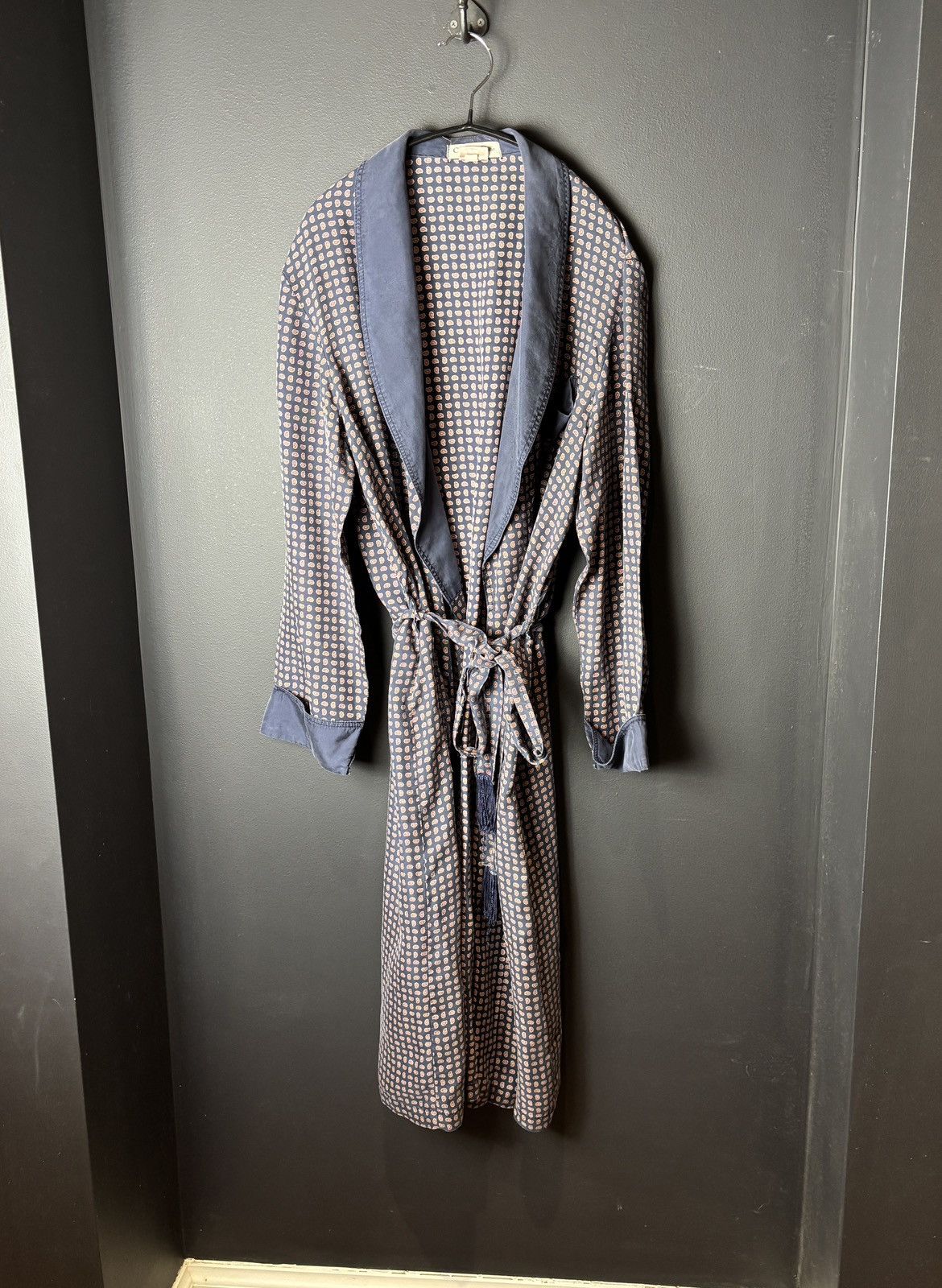 Christian Dior Monsieur Vintage Christian Dior Silk Robe Sleep Gown House Coat 80s Size US M / EU 48-50 / 2 - 1 Thumbnail