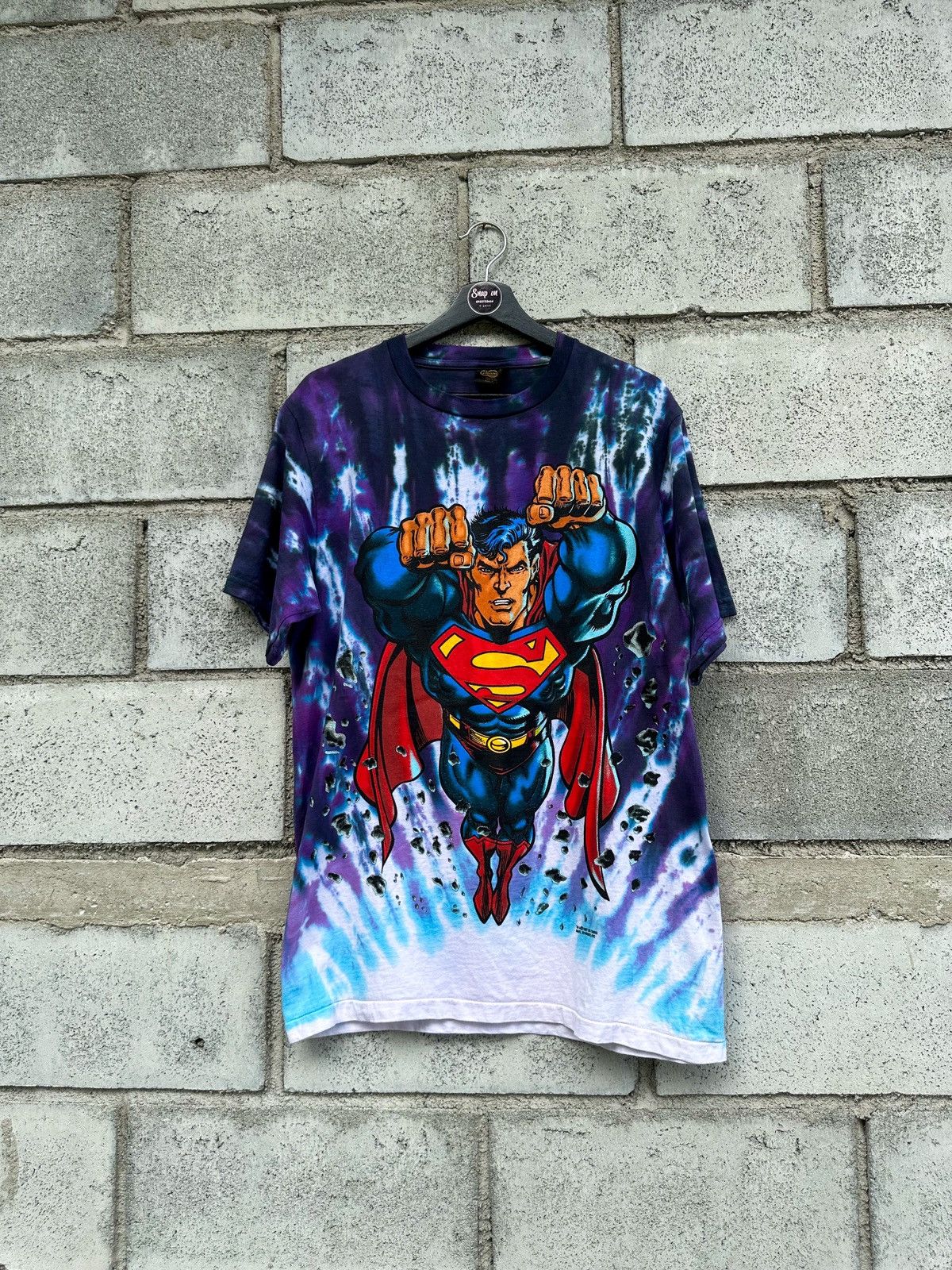 DC Comics × Vintage Vintage DC Comics Super Man L Size US L / EU 52-54 / 3 - 1 Thumbnail