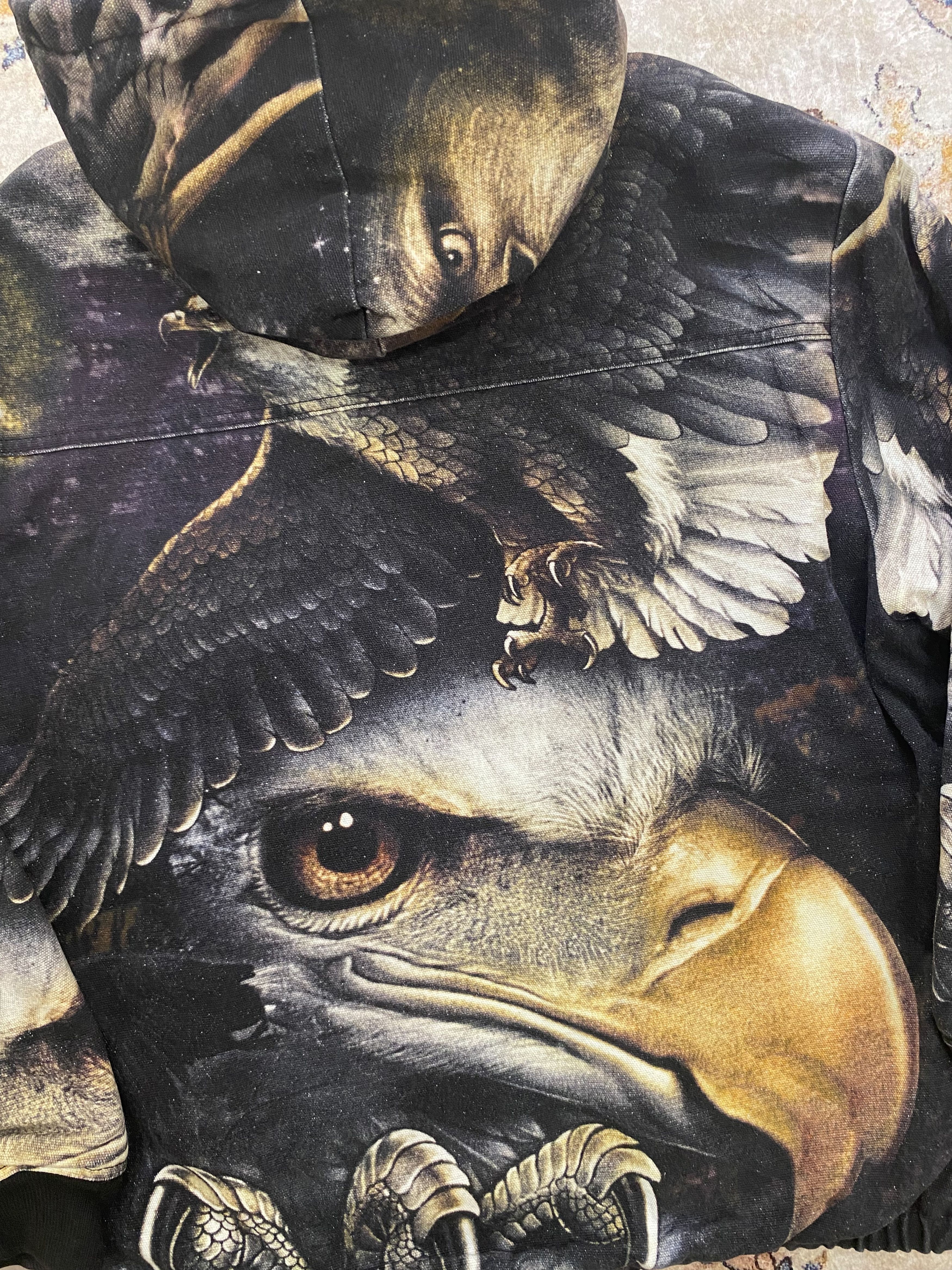 Supreme Supreme Eagle Hooded Work Jacket Size US M / EU 48-50 / 2 - 5 Thumbnail