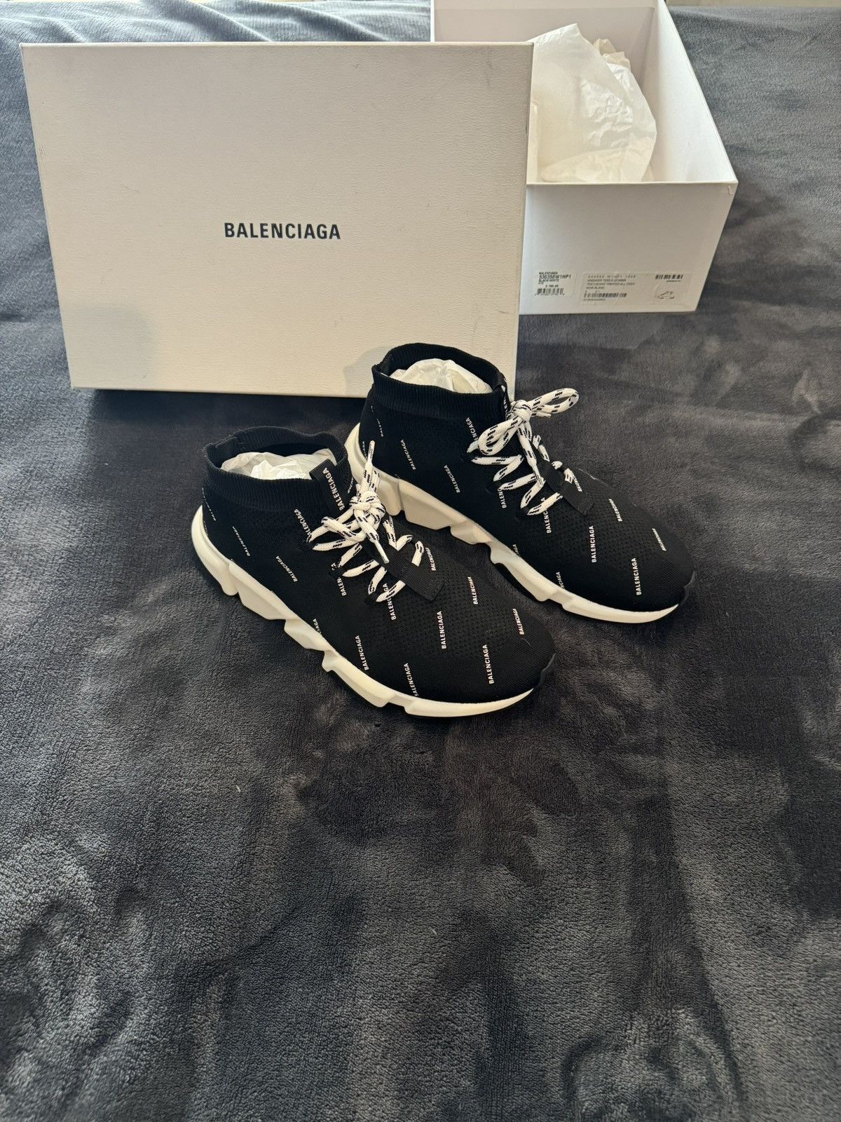 Balenciaga Balenciaga Speed lace up Size US 8 / EU 41 - 2 Thumbnail
