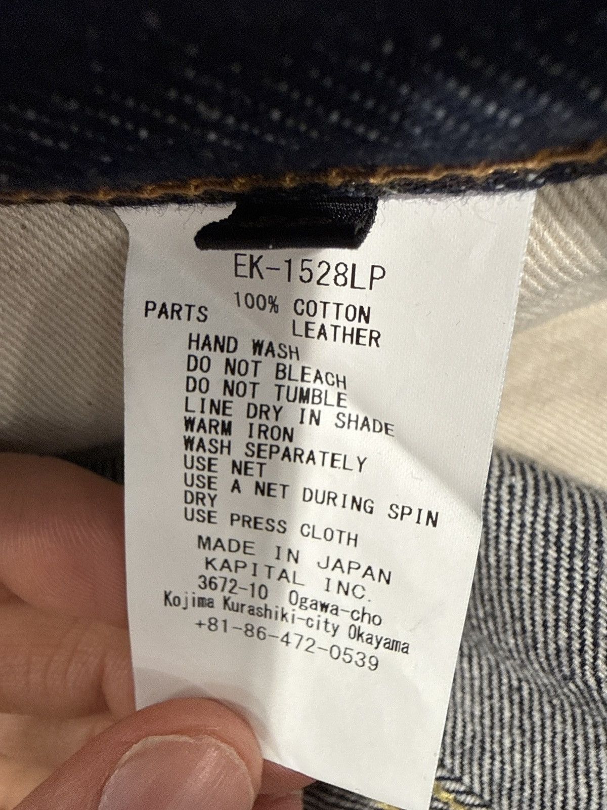 Kapital Kapital Bones Jeans Indigo Size US 32 / EU 48 - 5 Thumbnail