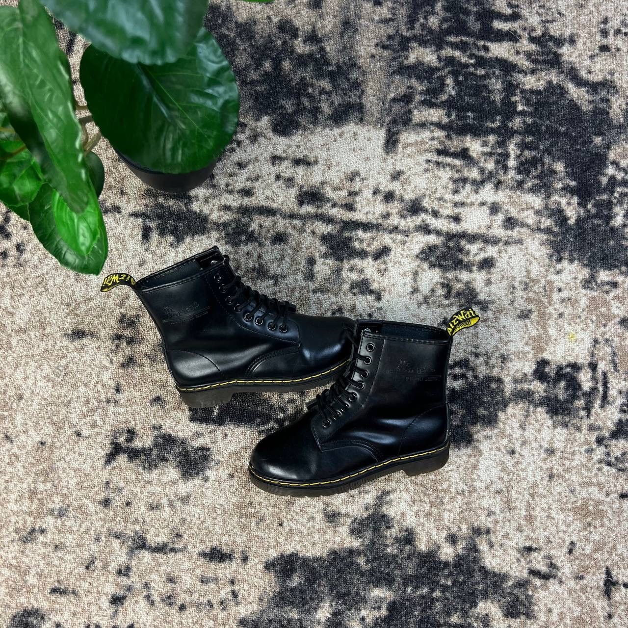 Dr. Martens Dr.Martens 1460 Vintage Hi-Top Black Boots Streetwear Style Size US 6 / IT 36 - 1 Thumbnail