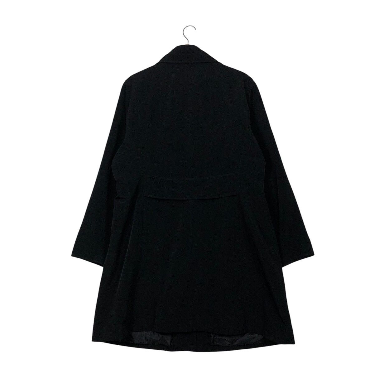 Vintage 📌Rich Black Vintage Long Jacket Anne Klein Coat Size US XL / EU 56 / 4 - 10 Thumbnail