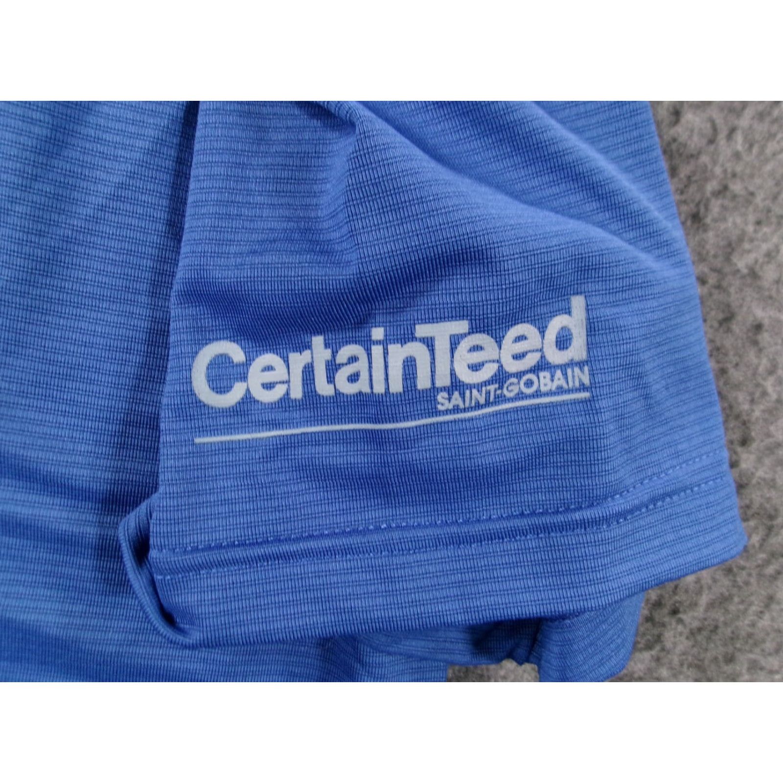 Vintage Page Tuttle Polo Shirt Men Small Blue Logo Embroidered Short Sleeve Collared 100% Polyester Size US S / EU 44-46 / 1 - 4 Thumbnail