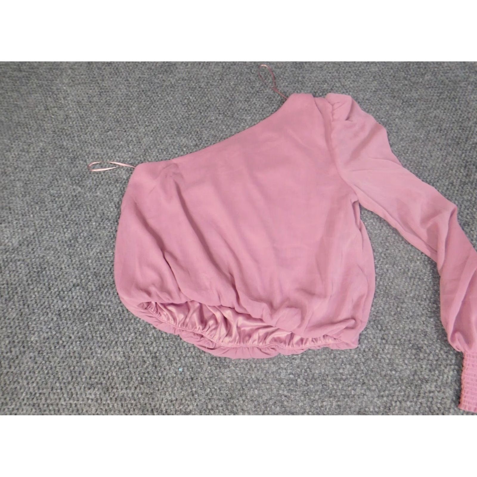 Vintage Flying Tomato Blouse Womens Small purple pullover off the shoulder Shirt Size S / US 4 / IT 40 - 7 Thumbnail