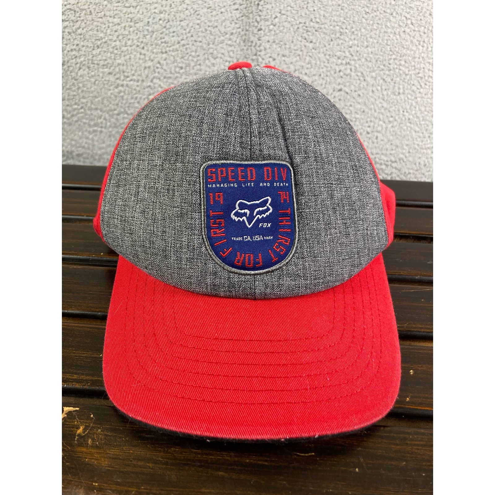 Fox Racing Fox Racing Baseball Hat Cap Snapback Mens Unisex Adult Red Size ONE SIZE - 3 Thumbnail