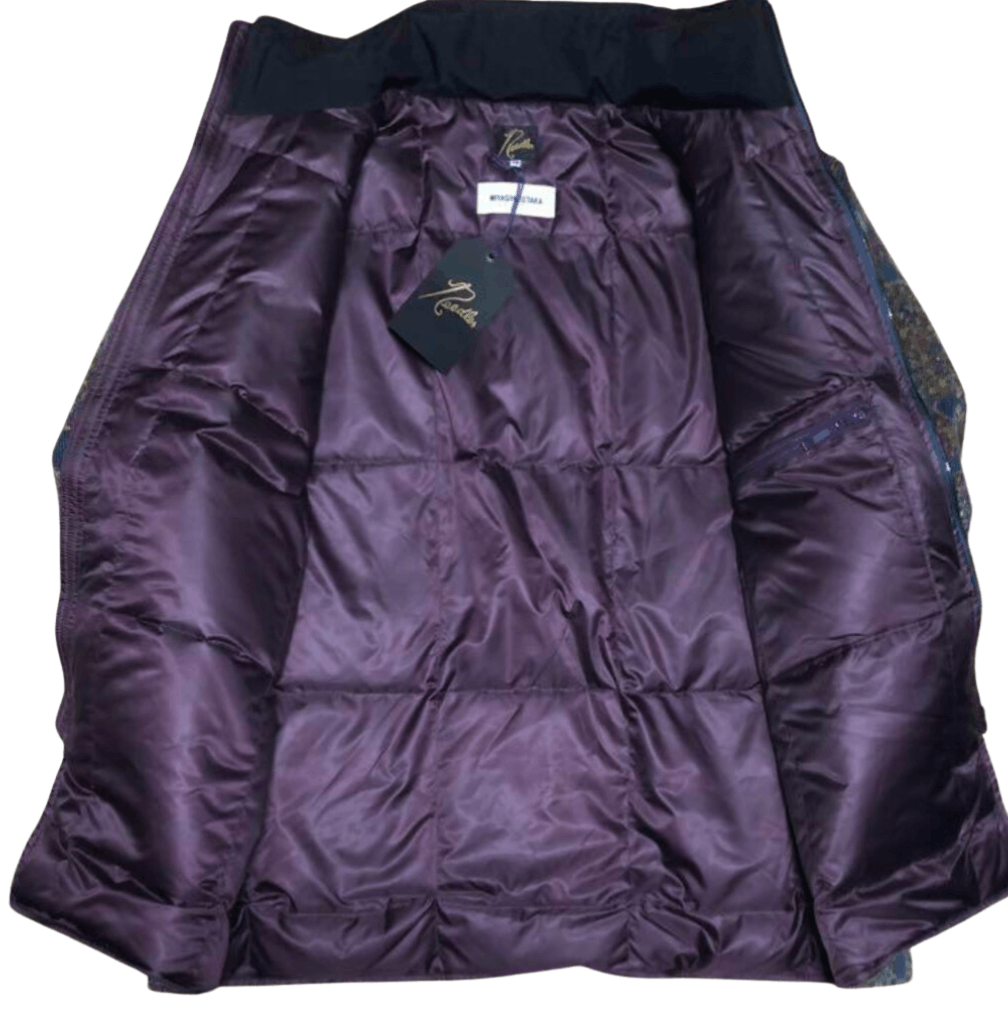 Needles Needles Miyagi Hideaka Paisley Collaboration Down Jacket Size US M / EU 48-50 / 2 - 4 Thumbnail