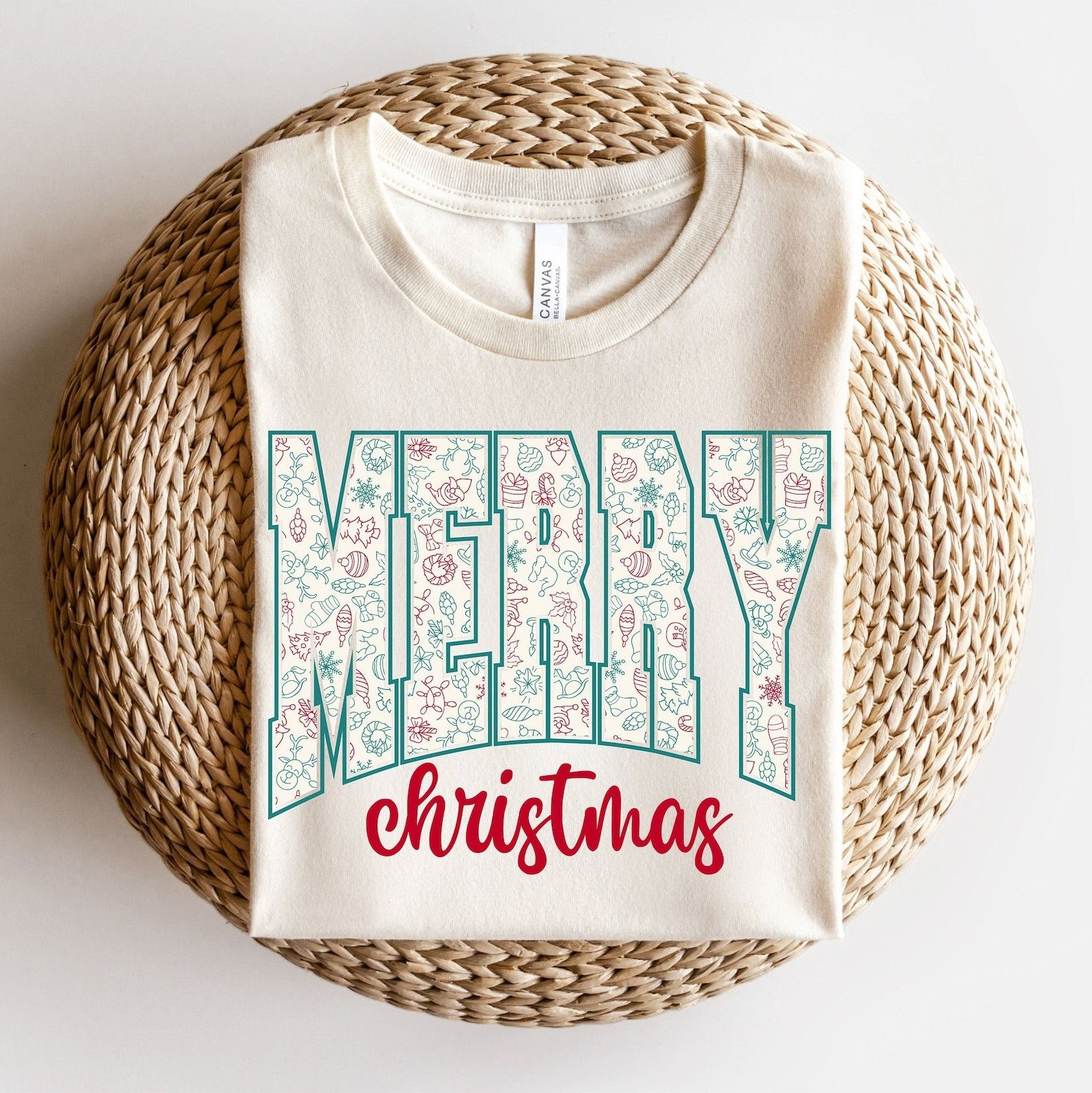 Designer × The Unbranded Brand Merry Christmas Png, Christmas png Size XL / US 12-14 / IT 48-50 - 1 Thumbnail