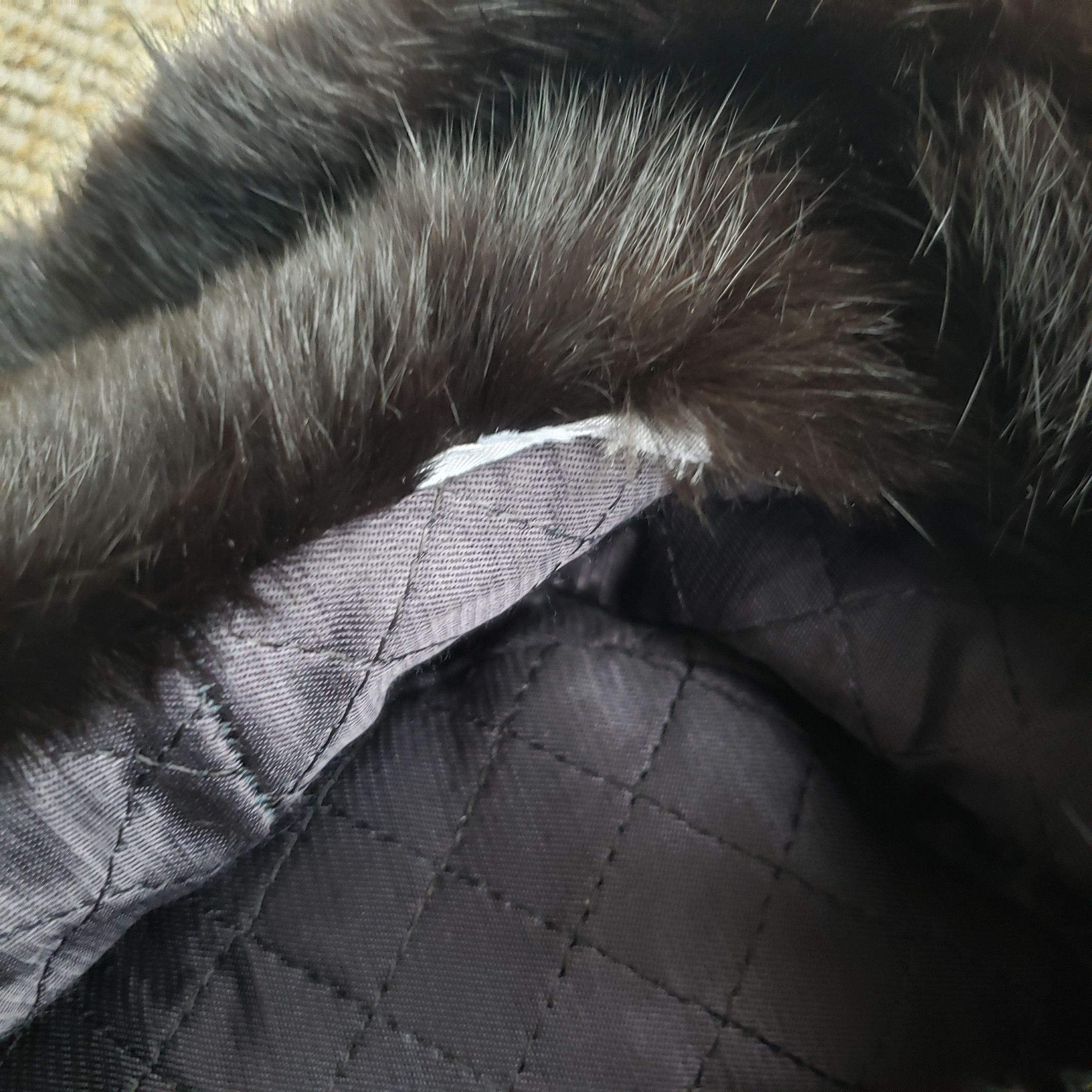 Other Genuine Mink Fur Hat - Ushanka Rot Front Size ONE SIZE - 9 Thumbnail