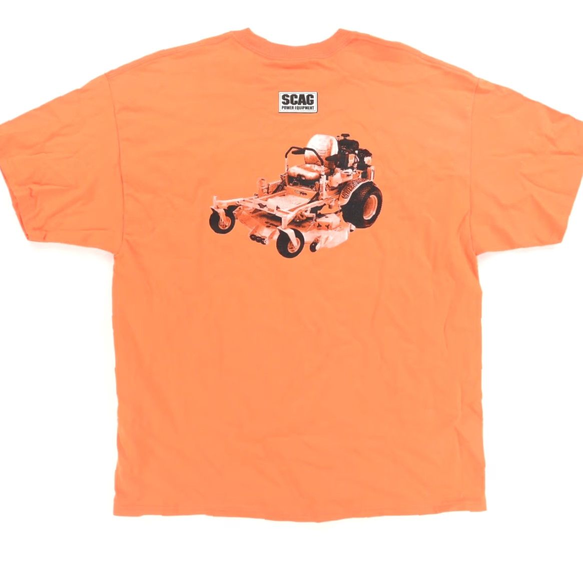 Port & Company Port & Company Skag Power Equipment Solid T-Shirt Orange Mens XL Shirt Size US XL / EU 56 / 4 - 4 Thumbnail
