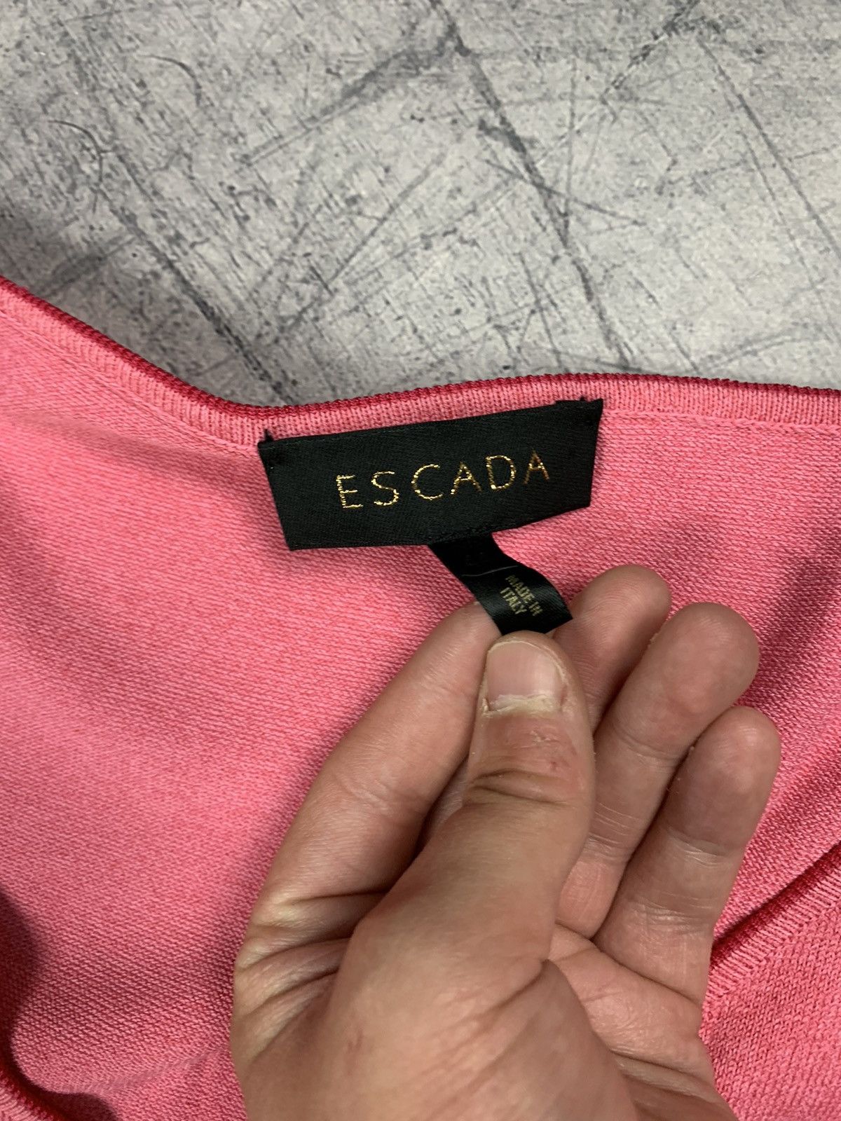 Escada Escada Cardigan Sweater IT 44 Pink Designer Luxury 90’s Size M / US 6-8 / IT 42-44 - 6 Thumbnail