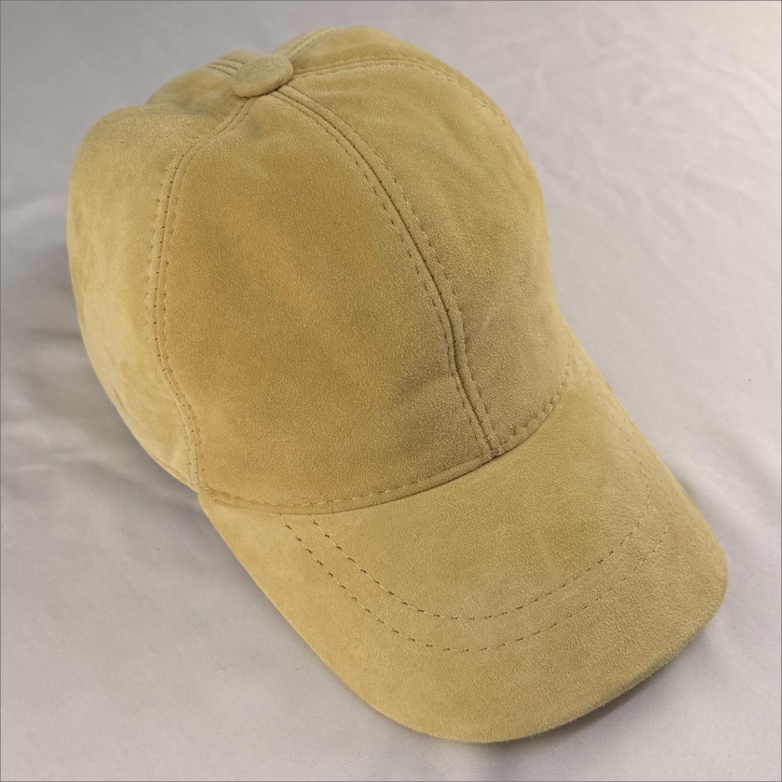 Other NEW Yellow Suede Baseball Cap - Premium Hat Size ONE SIZE - 4 Thumbnail