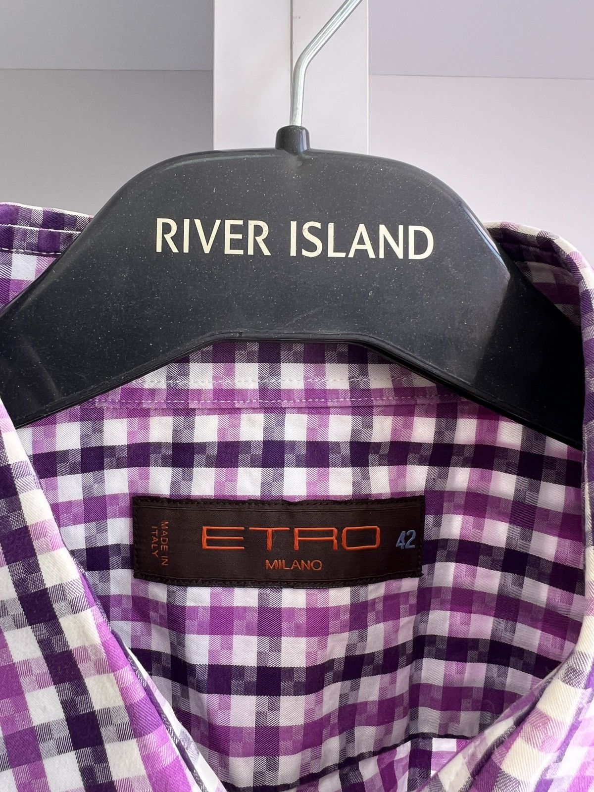 Etro × Vintage Vintage Etro Striped Luxury Button up shirt Size US L / EU 52-54 / 3 - 6 Thumbnail