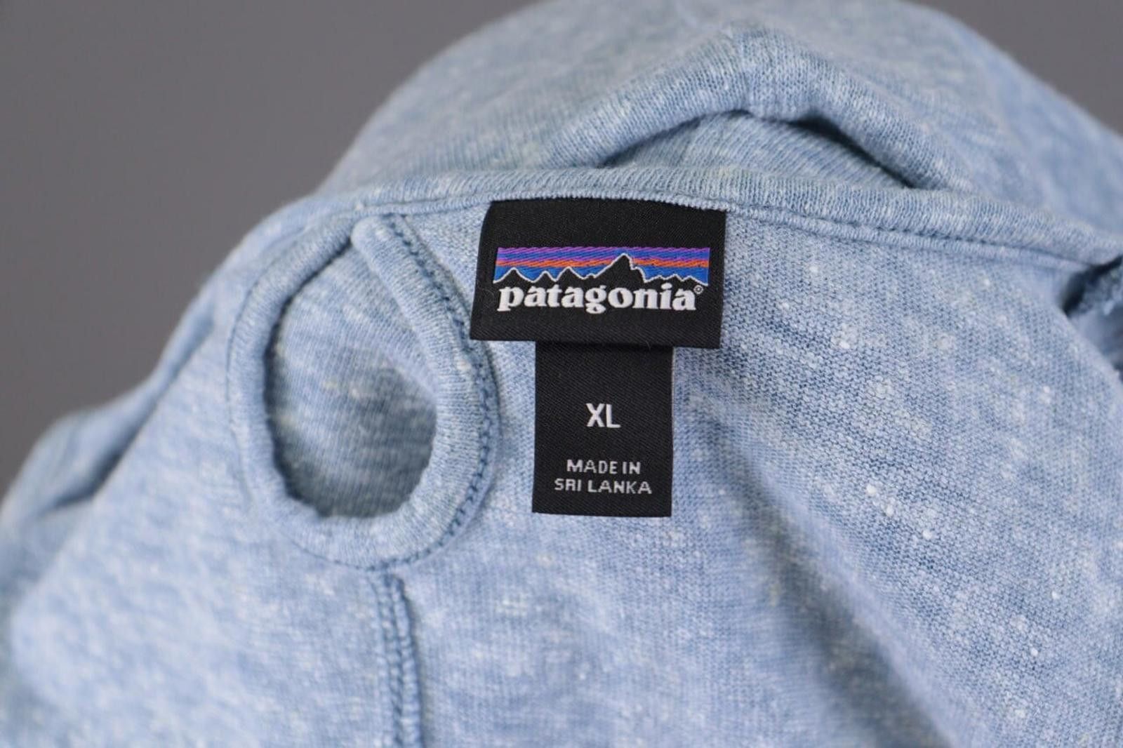 Patagonia Patagonia Blue Linen Sleeveless Summer T-Shirt Size XL Size XL / US 12-14 / IT 48-50 - 12 Thumbnail