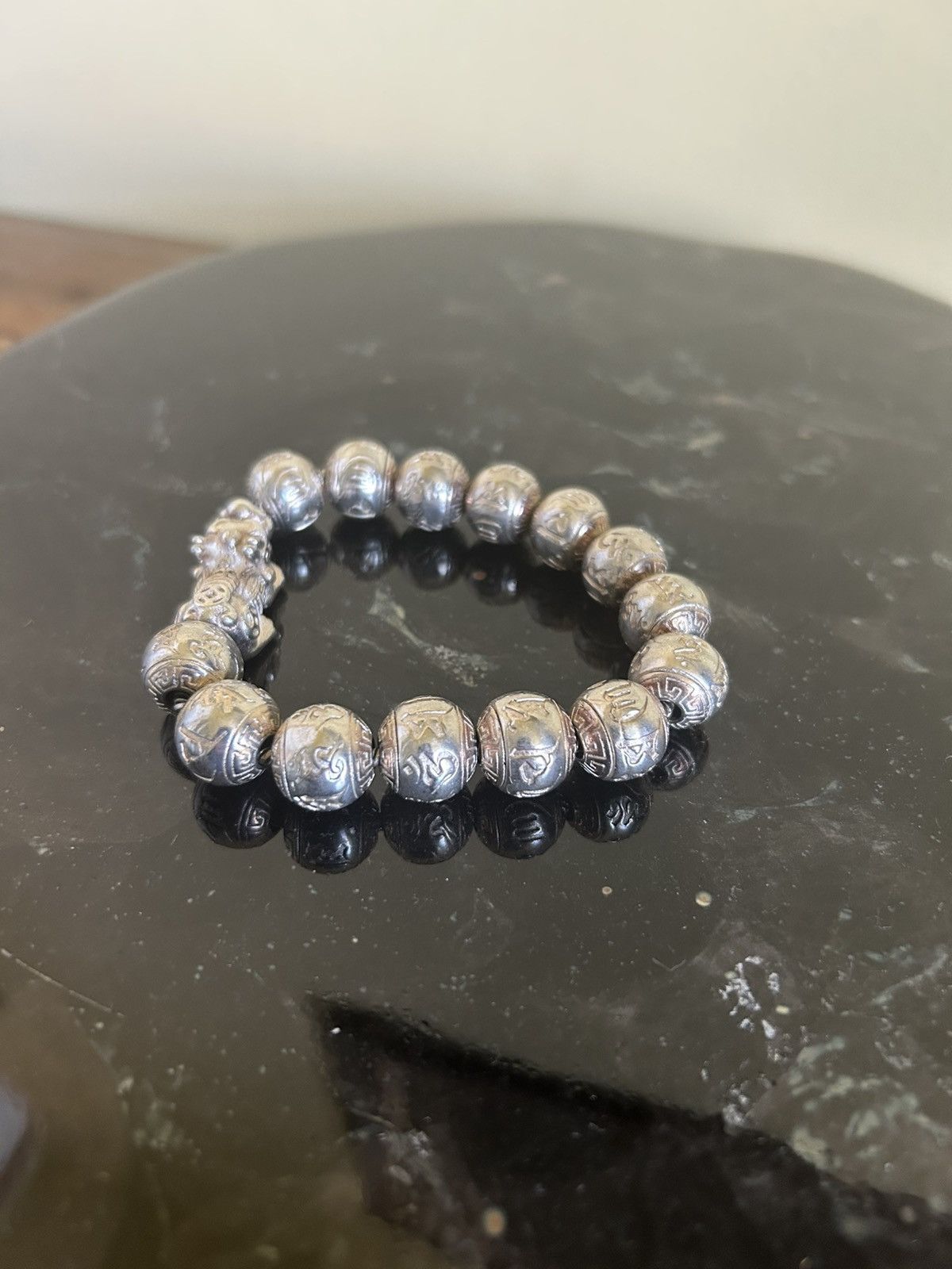 Vintage Chinese Zodiac Bracelet Antique Silver Size ONE SIZE - 2 Thumbnail