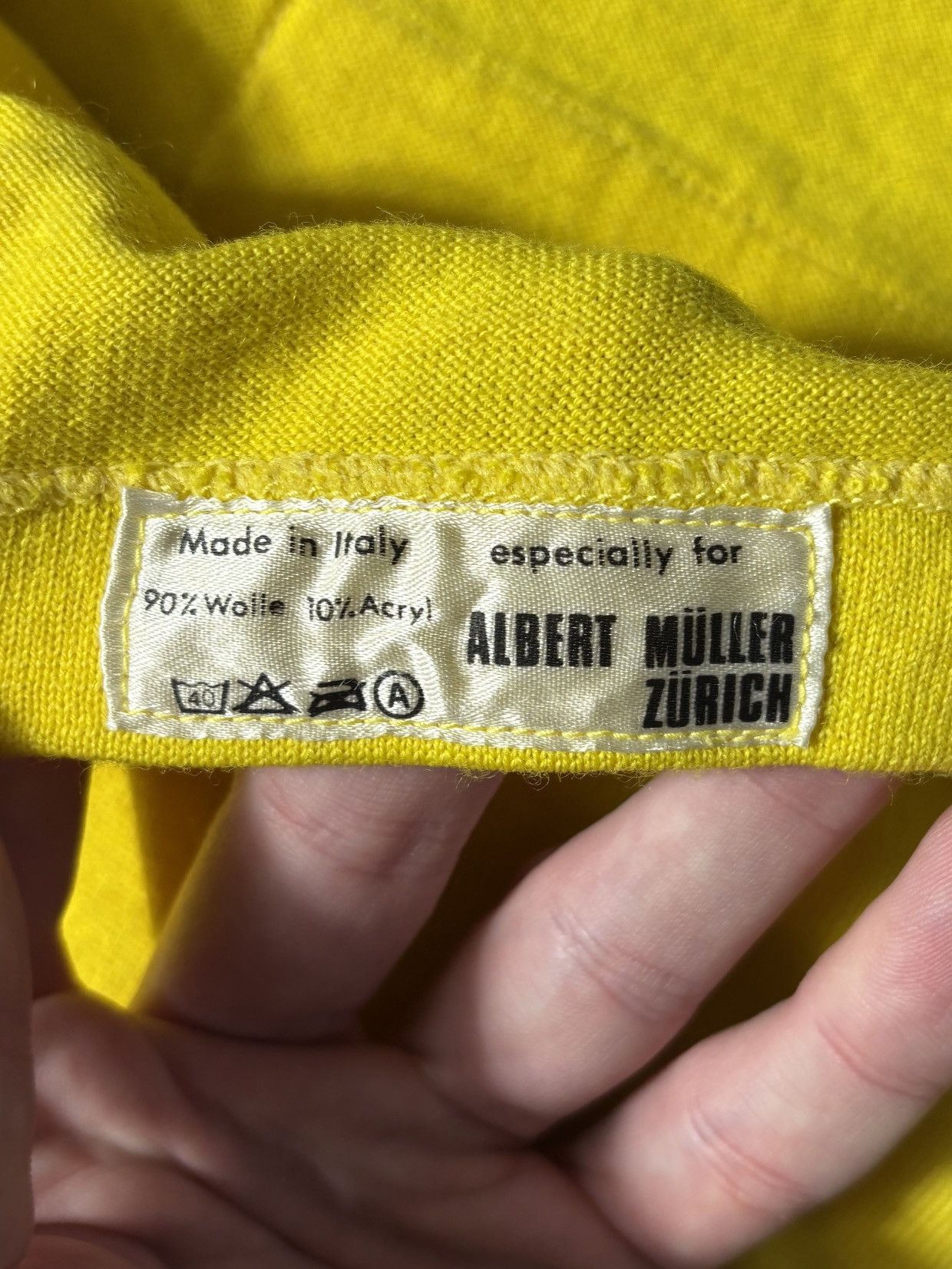 Puma 1978 IJsboerke-Gios Cycling Jersey 1970s Vintage Italy Wool Size US S / EU 44-46 / 1 - 6 Thumbnail
