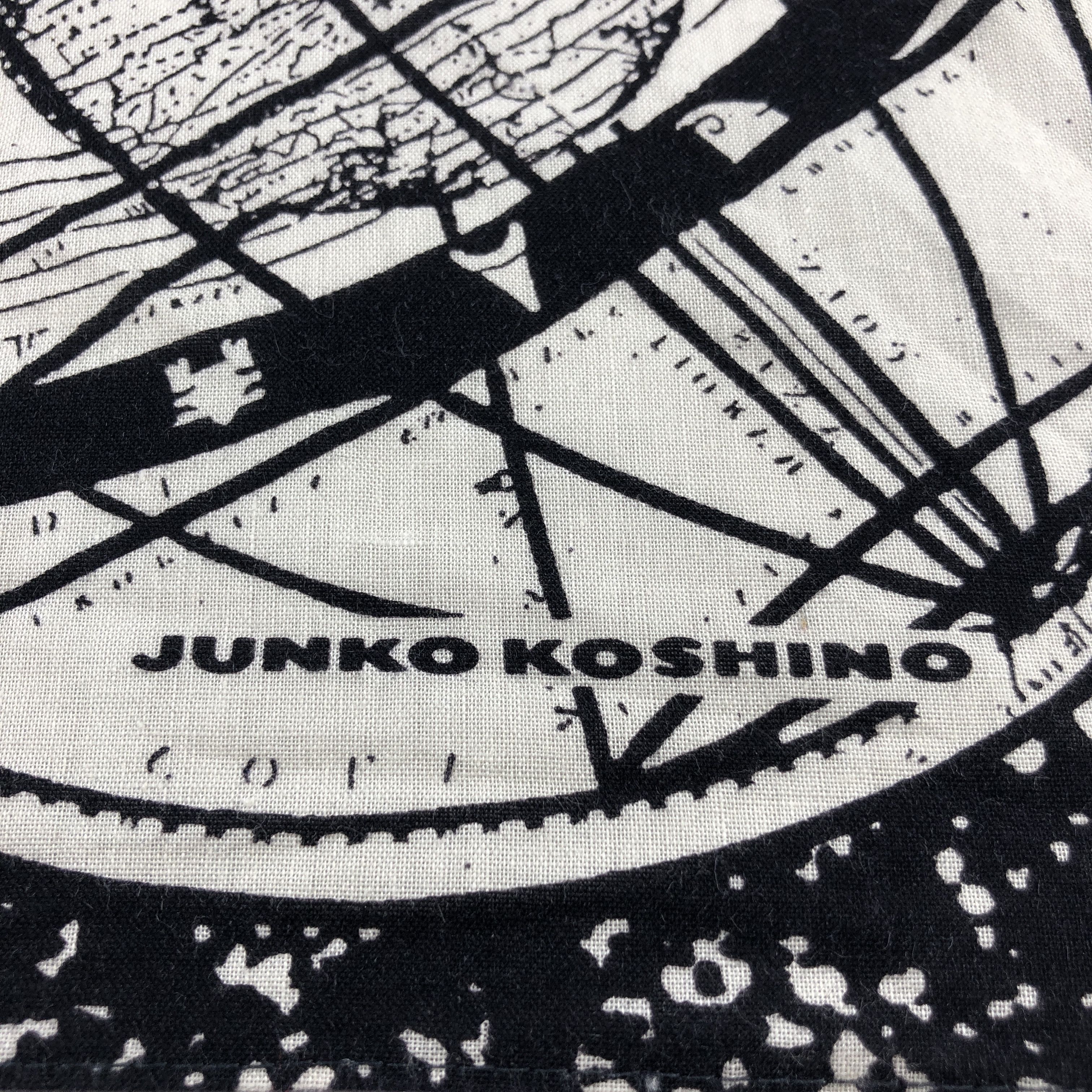 Mr. Junko Junko Koshino Handkerchief Neckerchief Bandana H2502 Size ONE SIZE - 3 Thumbnail