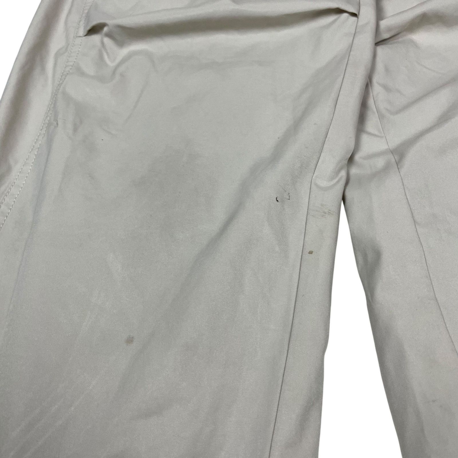 Nike × Vintage Vintage Nike Men's Beige Swoosh Straight Leg Track Pants XS Size US 30 / EU 46 - 4 Thumbnail
