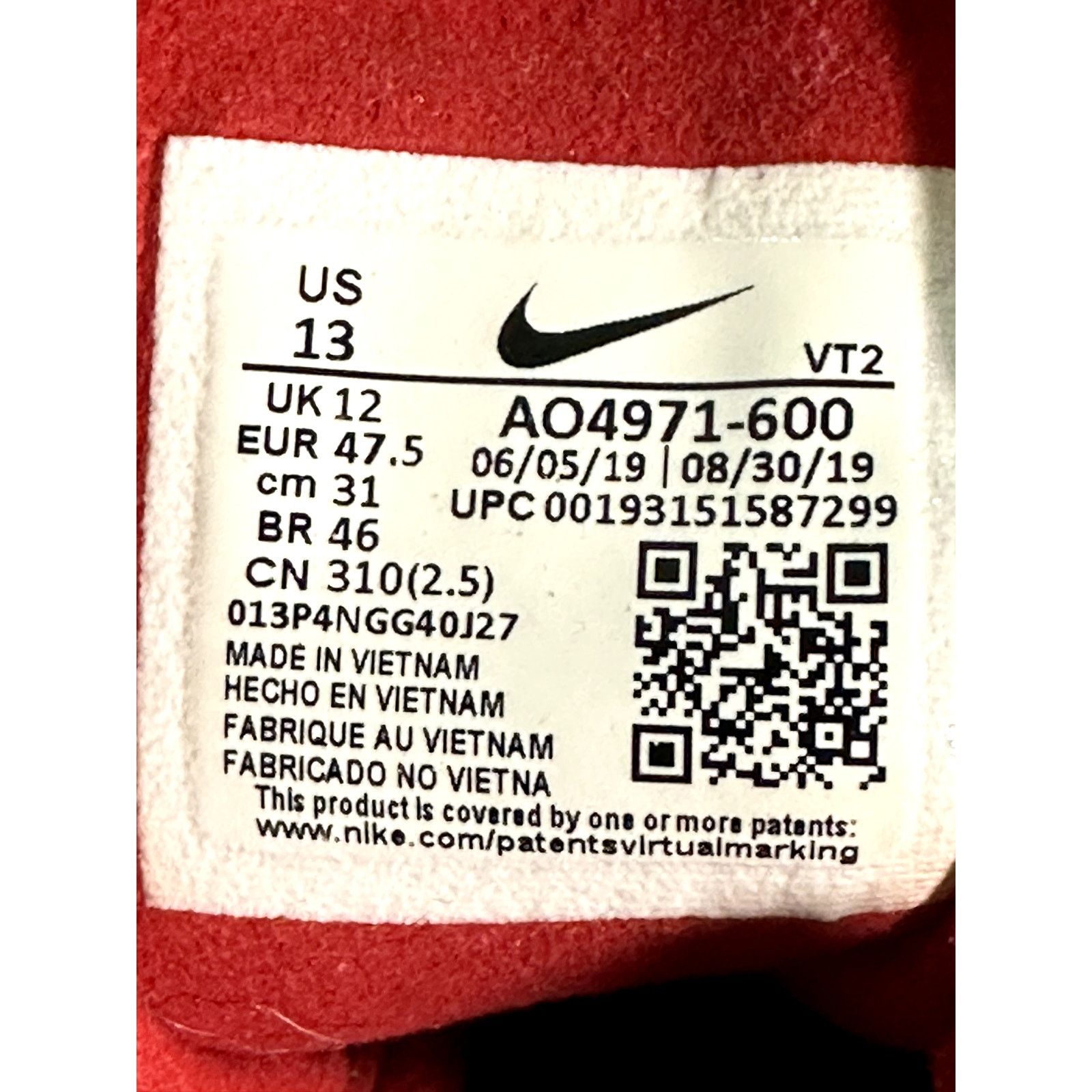 Nike Nike Air Max 270 React Electronic Men Size 13 Shoes Sneakers Size US 13 / EU 46 - 10 Thumbnail