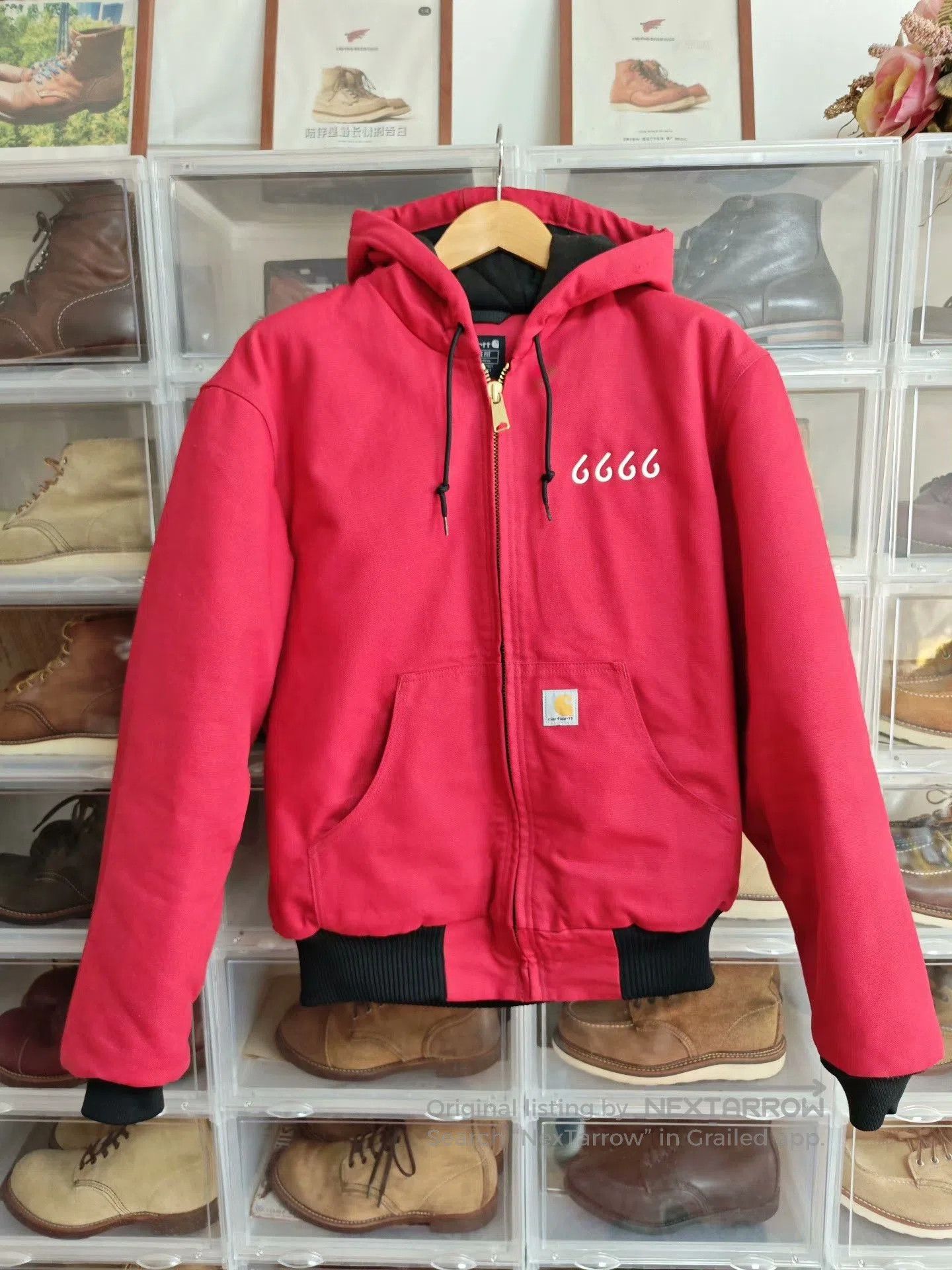 Carhartt Carhartt J140 Work Jacket Red M. Size US M / EU 48-50 / 2 - 2 Thumbnail