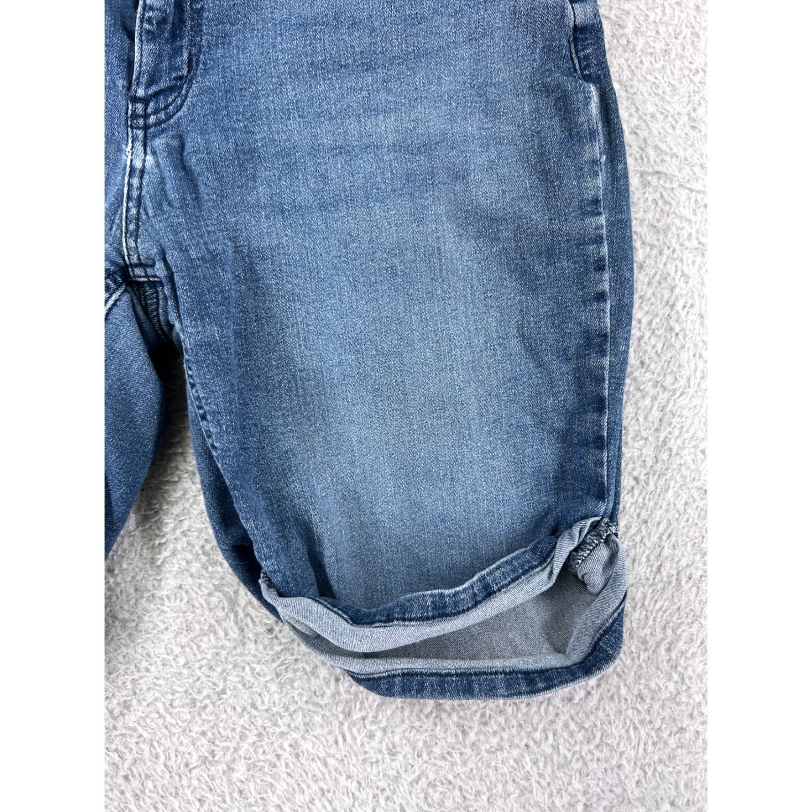 DKNY DKNY Womens Shorts Denim Blue 5-Pocket Regular 10 Medium Wash Cotton Blend Stretch Pockets Classic Casual Size 32" / US 10 / IT 46 - 6 Thumbnail