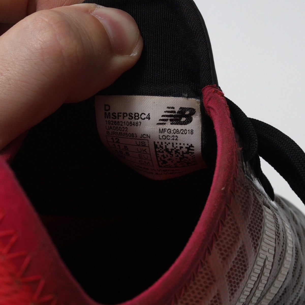 New Balance New balance Furon 4.0 Pro SG Football Soccer Shoes Size US 12 / EU 45 - 14 Thumbnail
