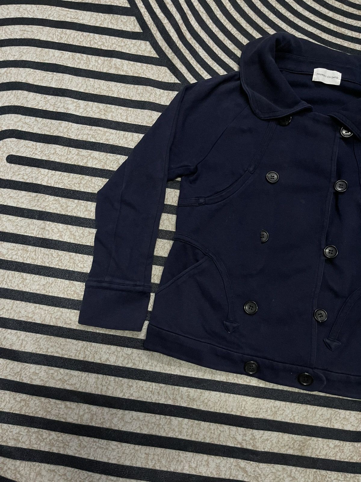 Tsumori Chisato VINTAGE ISSEY MIYAKE TSUMORI CHISATO PEACOAT COTTON JACKET Size S / US 4 / IT 40 - 3 Thumbnail