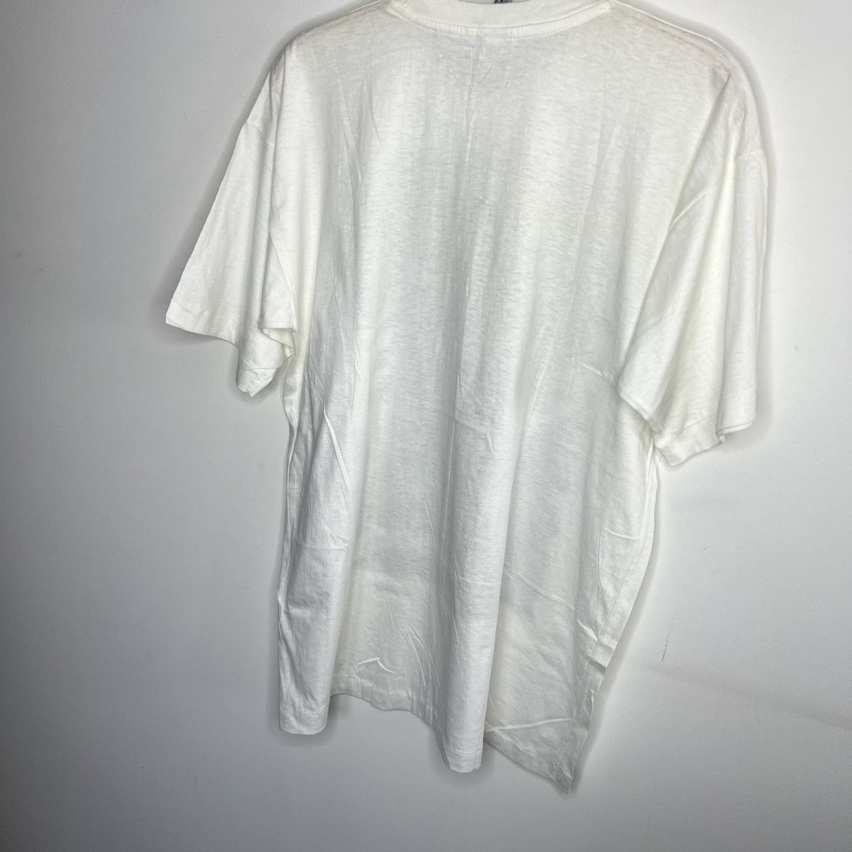 Band Tees × Metallica × Vintage Vintage 90s Single Stitch White Tshirt Metallica Full Print Size US L / EU 52-54 / 3 - 11 Thumbnail