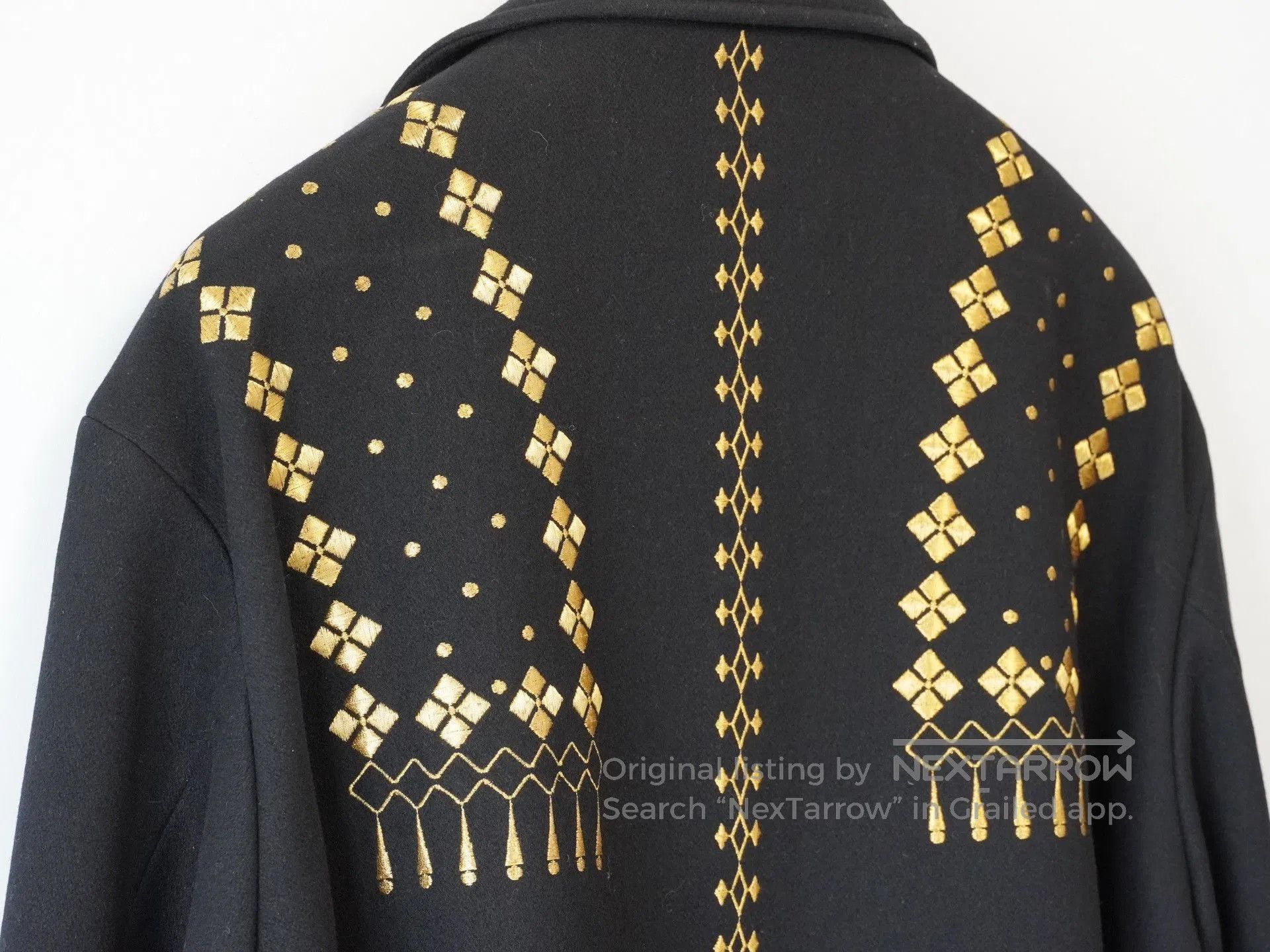 Yohji Yamamoto yohji yamamoto gold embroidered jacket. Size US M / EU 48-50 / 2 - 6 Thumbnail