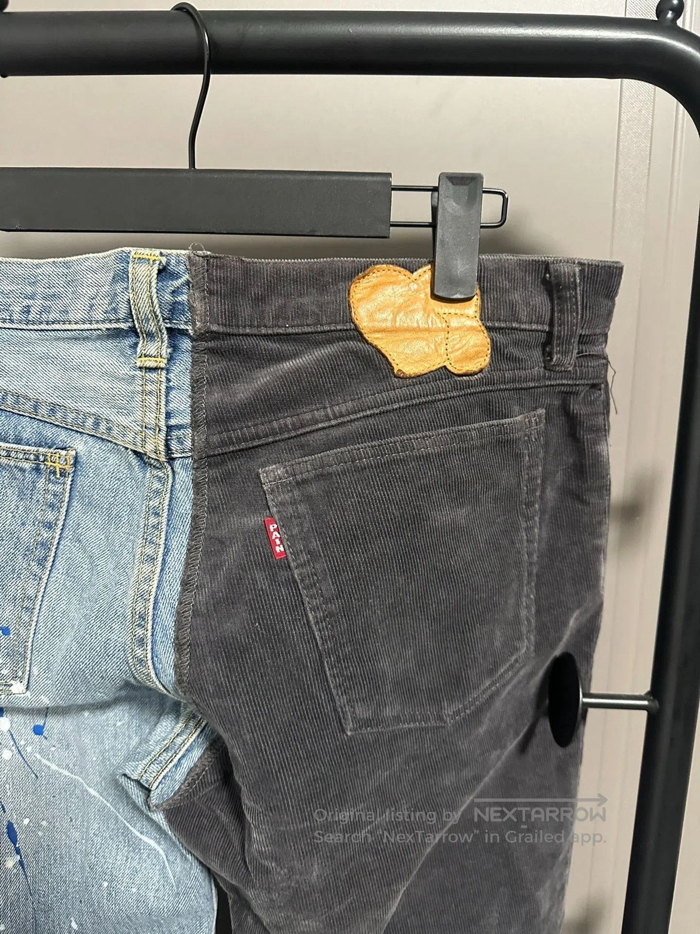 DEN IM by SIKI IM Number (n)ine 06SS Patchwork Splatter Jeans. Size US 34 / EU 50 - 5 Thumbnail
