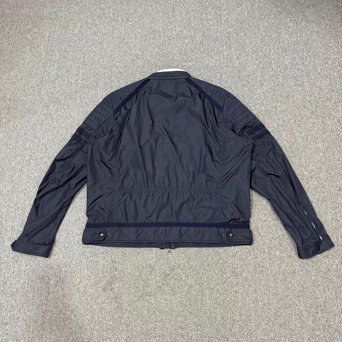 Moncler Moncler Gilles Navy Side Logo Down Jacket 7 95New Size US XXL / EU 58 / 5 - 2 Thumbnail