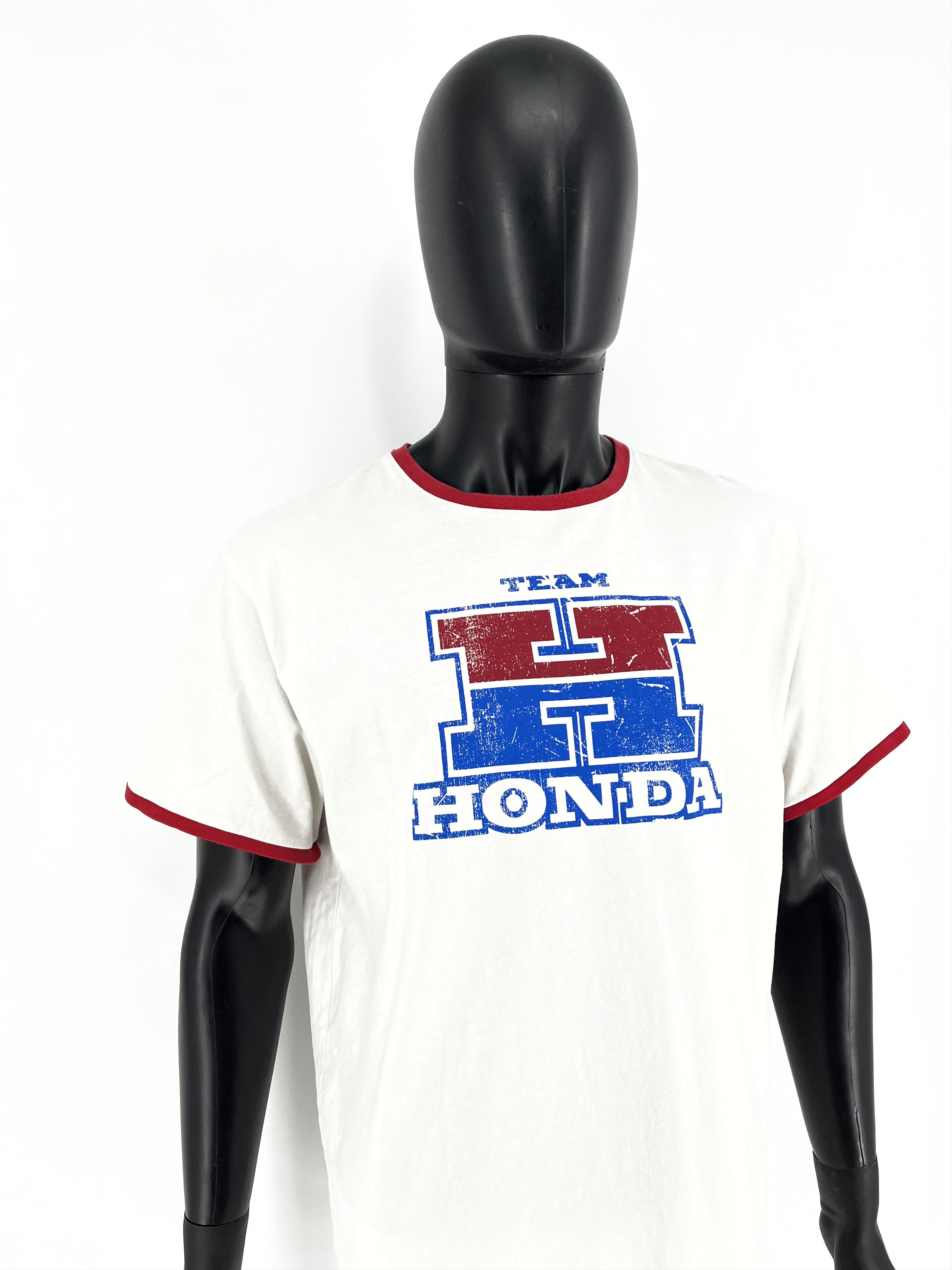 Honda Vintage Y2K Honda Team Racing T-Shirts 00s Size US L / EU 52-54 / 3 - 4 Thumbnail
