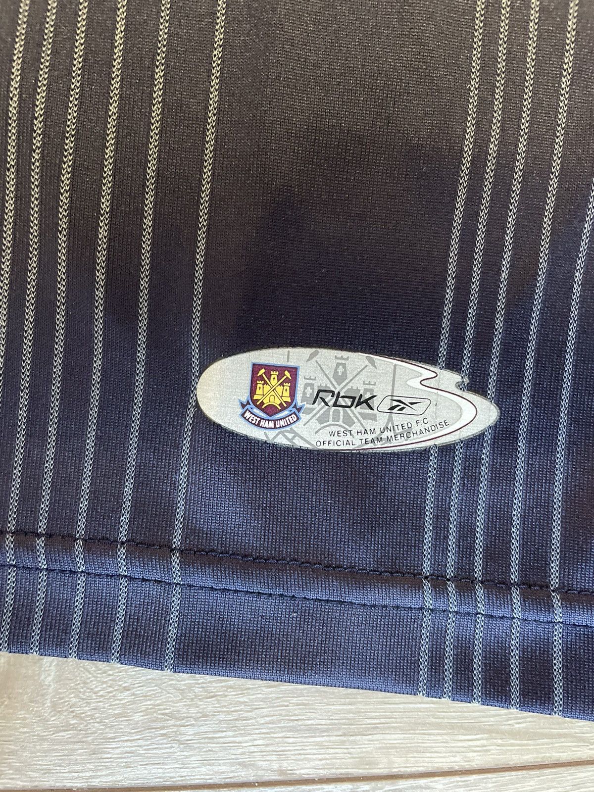 Reebok × Vintage WEST HAM 2006 2007 AWAY FOOTBALL SHIRT SOCCER JERSEY REEBOK Size US XL / EU 56 / 4 - 3 Thumbnail
