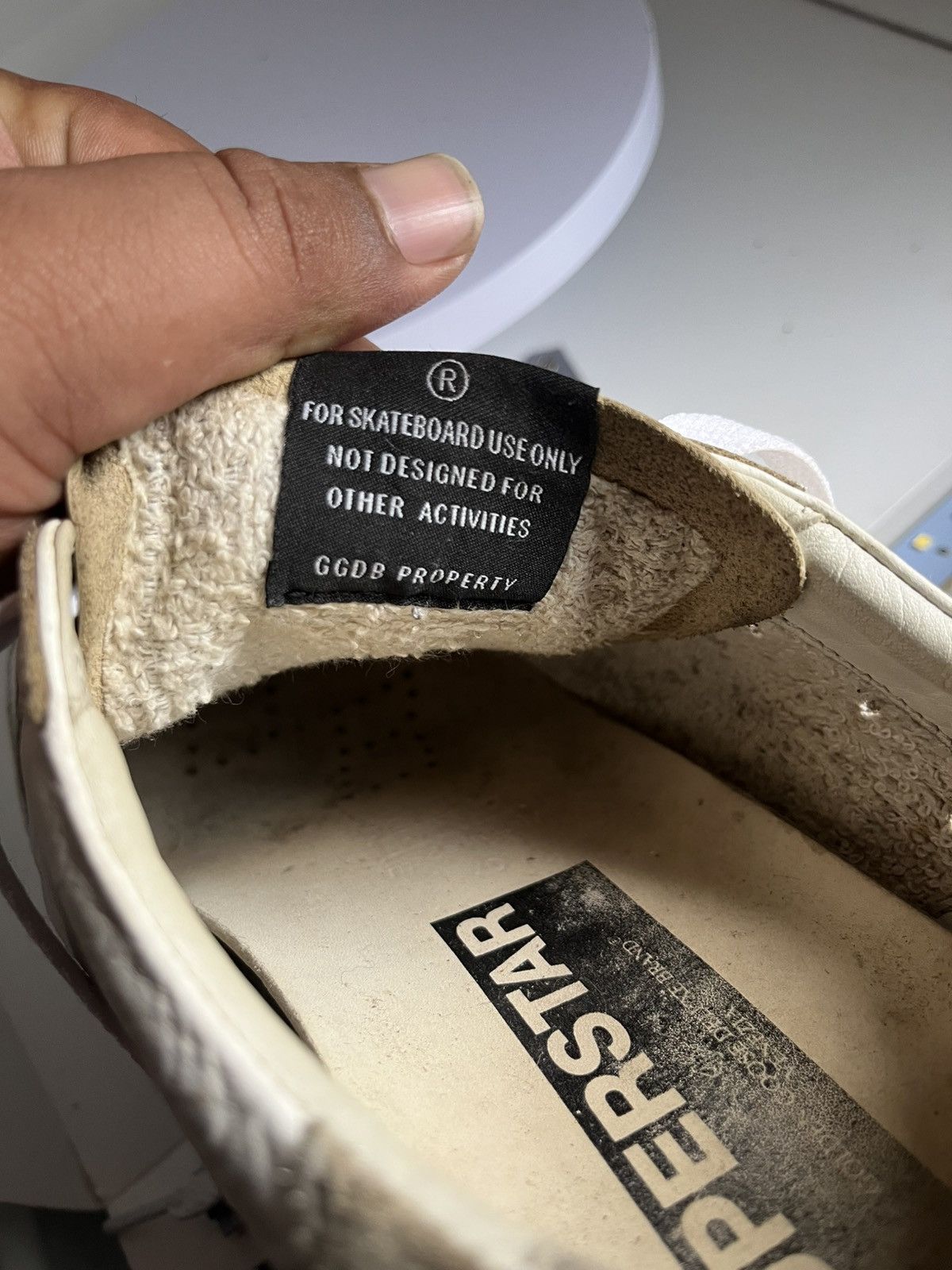 Golden Goose ggdb superstar white size 40 GOLDEN GOOSE Deluxe Brand Size US 10 / IT 40 - 11 Thumbnail