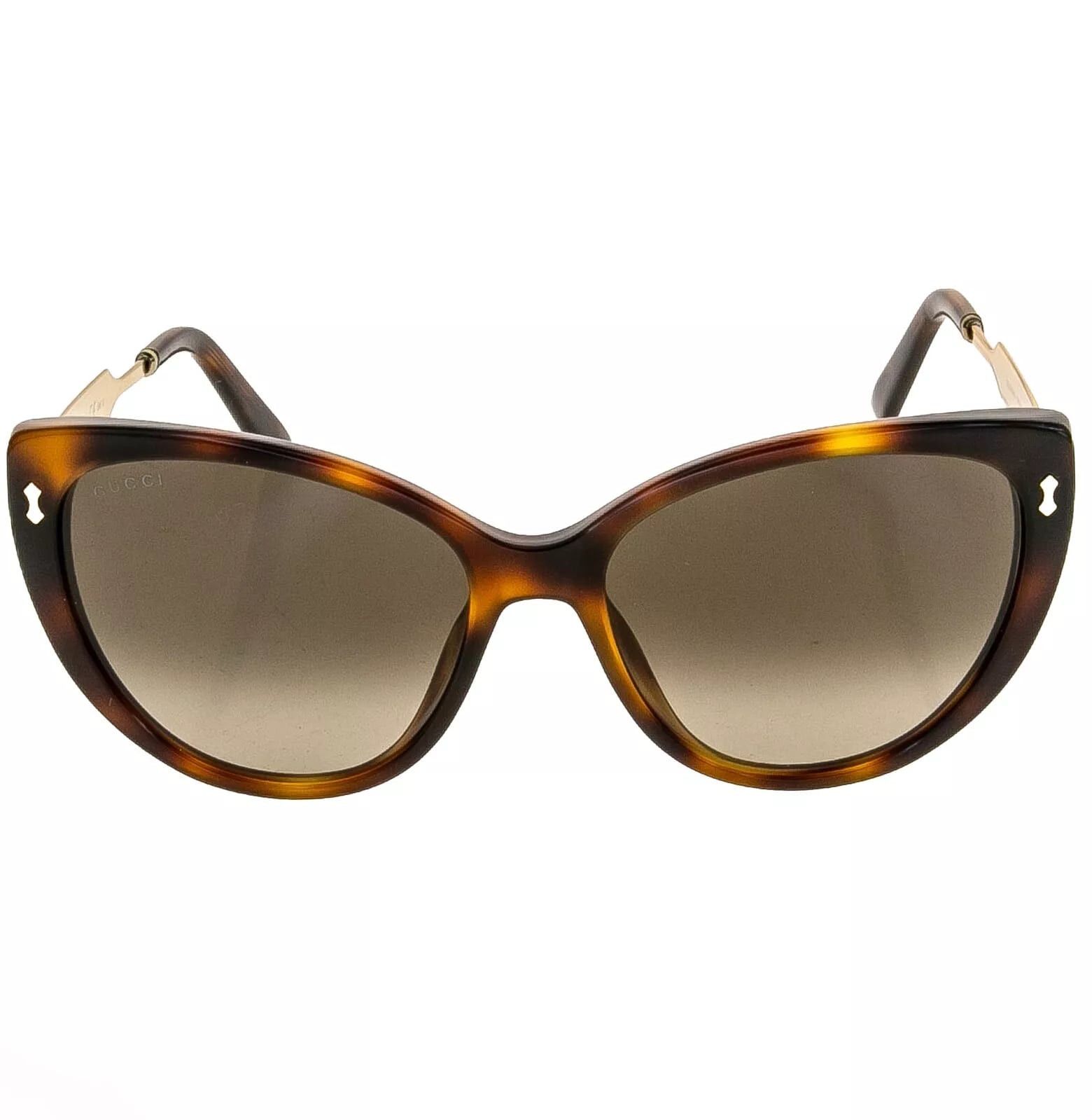 Gucci GUCCI GG3804S DAMASCATO Filigree Havana Gold Sunglasses 3804 Size ONE SIZE - 7 Thumbnail