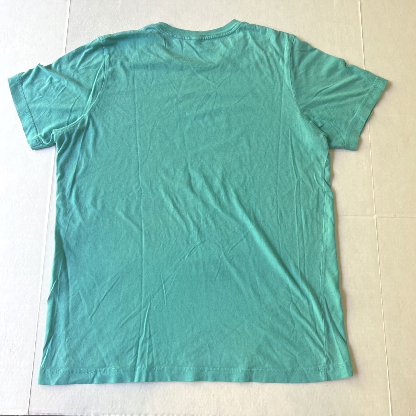Rusty Rusty Shirt Mens L Blue Vtg Surfboards Est Supply Company Logo Surfer Aqua Green Size US L / EU 52-54 / 3 - 5 Thumbnail