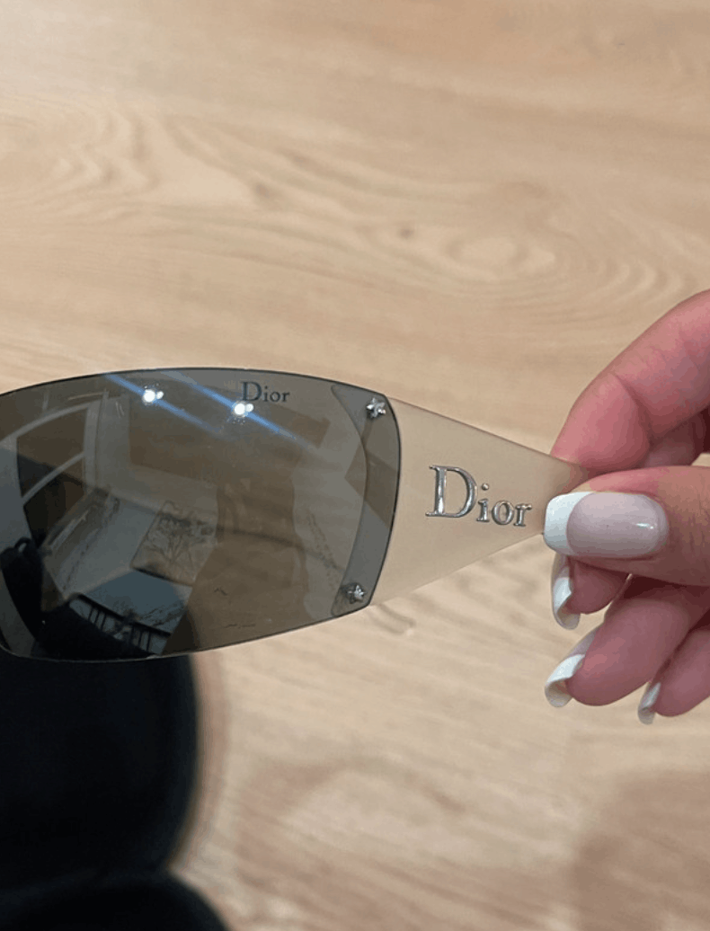 Dior Dior Sunglasses Ski Bike Pop Motard Absolute Rimless Vintage Size ONE SIZE - 3 Thumbnail