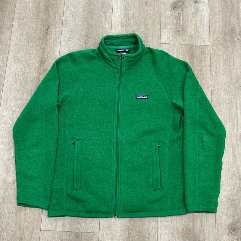 Patagonia Patagonia Mens Green Knit Fleece Better Sweater Zip Up Small Size US S / EU 44-46 / 1 - 1 Thumbnail