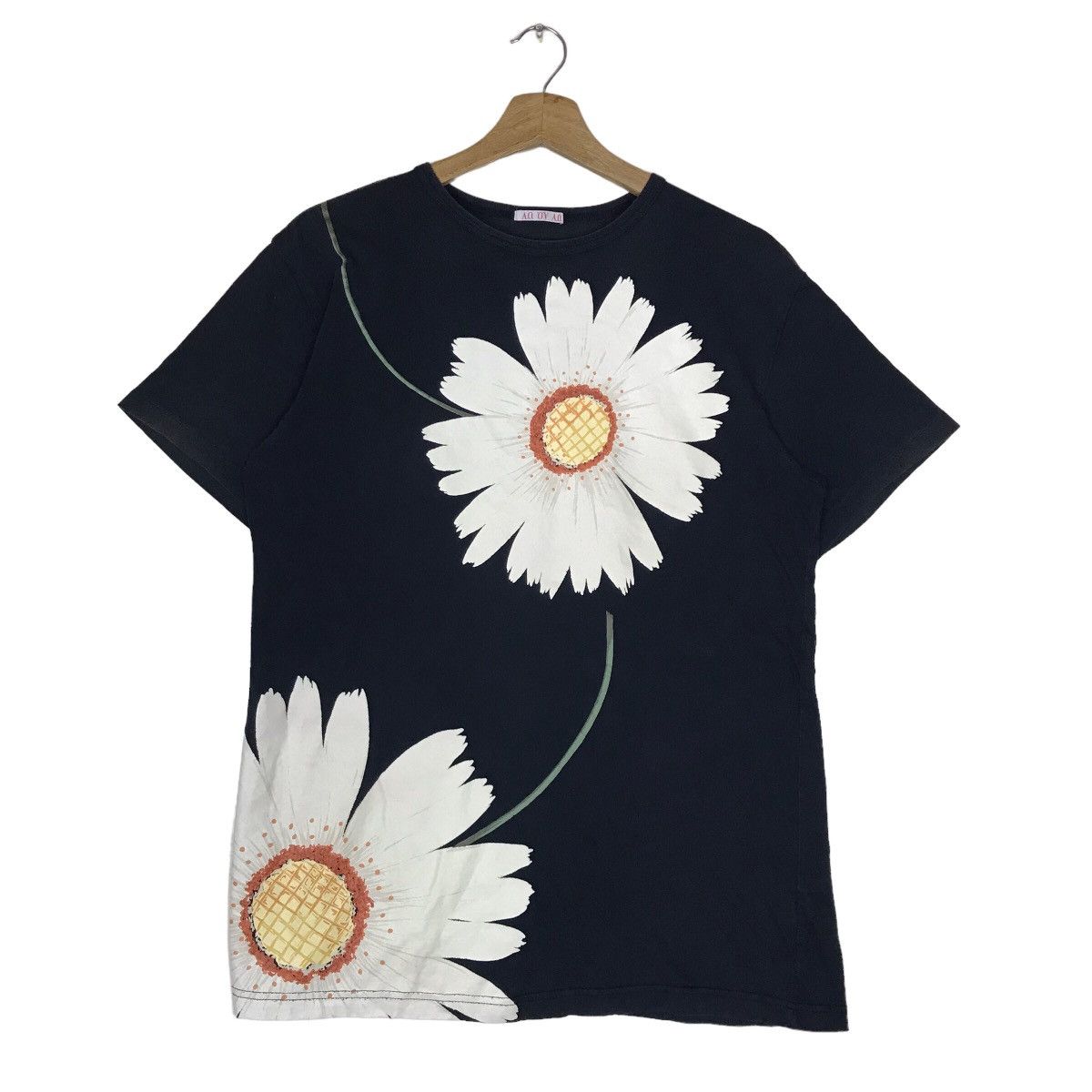 A.O. CMS Vintage Pop Art Floral Crewneck Shirt Size US S / EU 44-46 / 1 - 1 Thumbnail